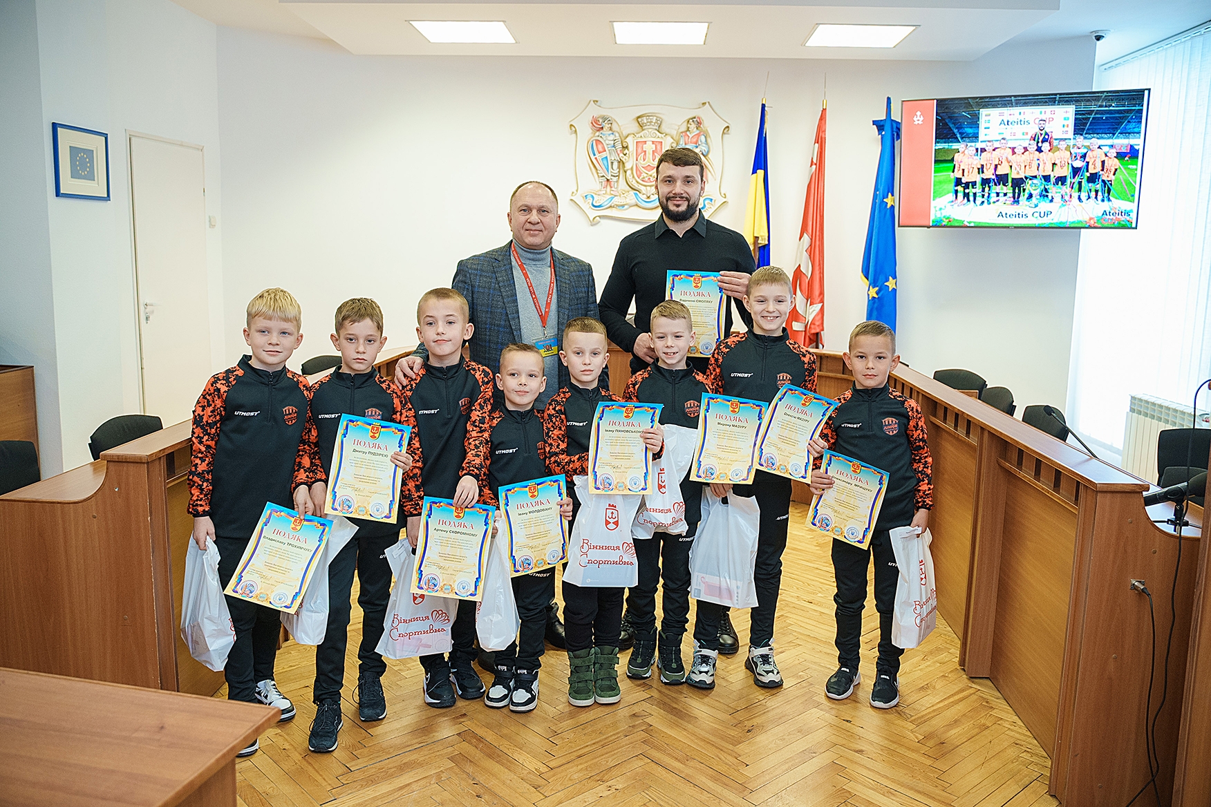 Вінницькі футболісти здобули «золото» на чемпіонаті у Вільнюсі
