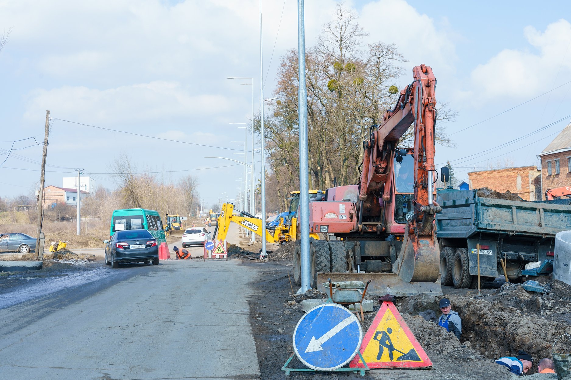 У Вінниці стартували роботи з капітального ремонту Сабарівського шосе