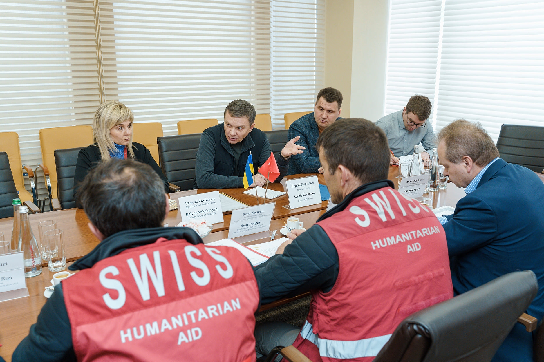 Сергій Моргунов: Швейцарія готова розгорнути гуманітарну місію у Вінниці