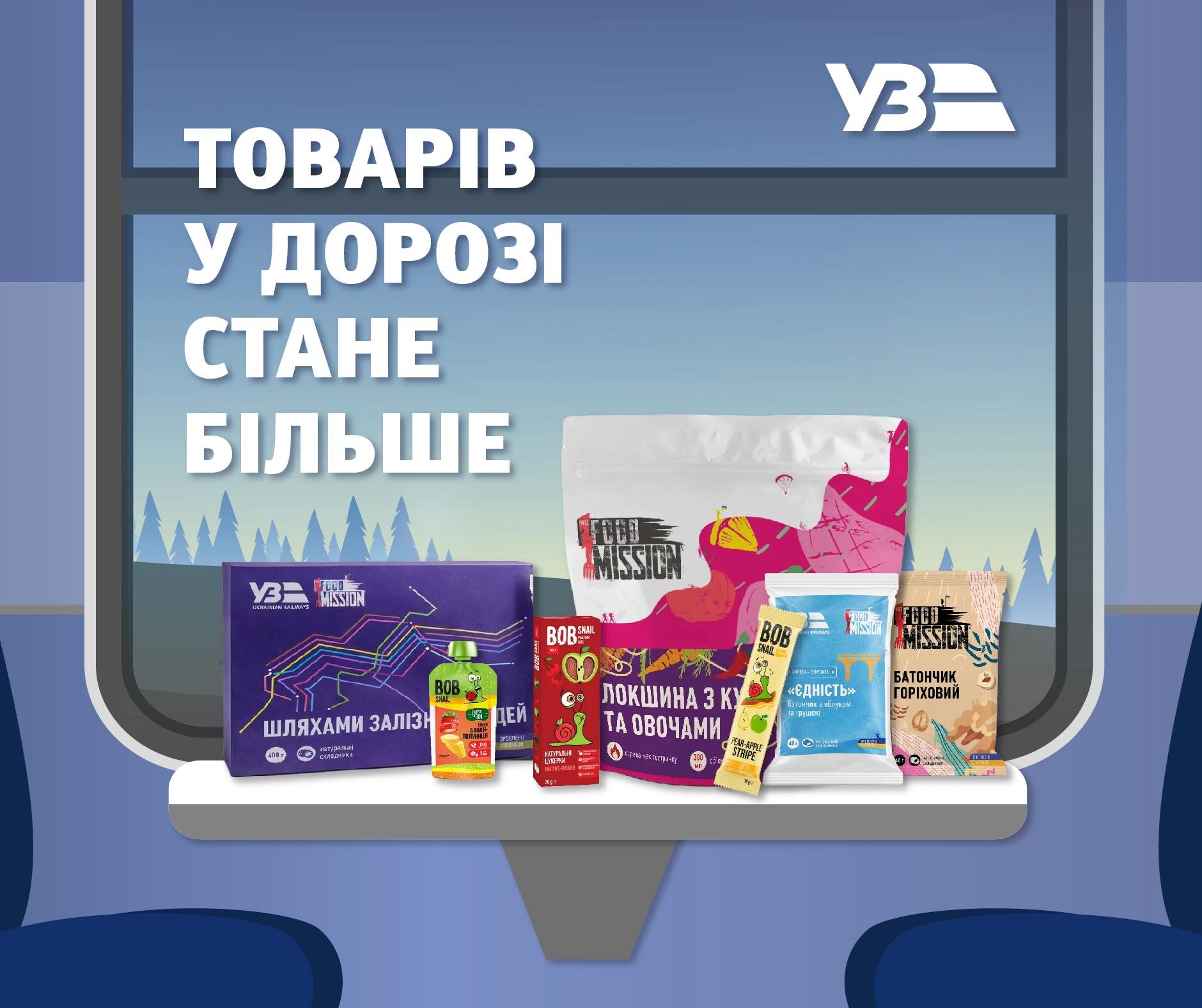 Популярні вінницькі лакітки з'явились у новому асортименті “Укрзалізниці”
