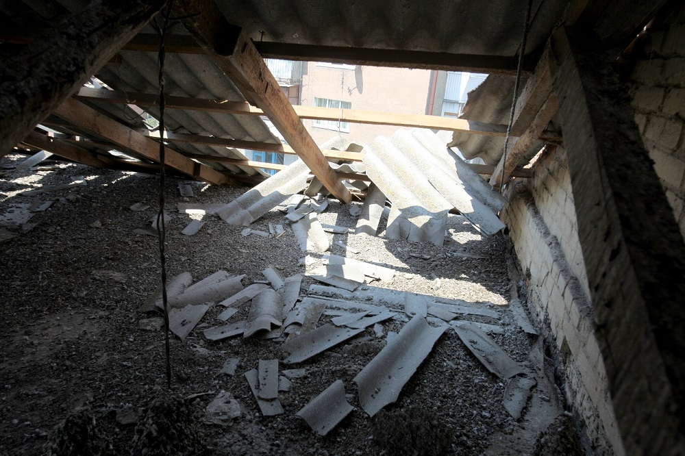 У Вінниці розпочали капітальний ремонт будинку, який найбільше постраждав від обстрілу
