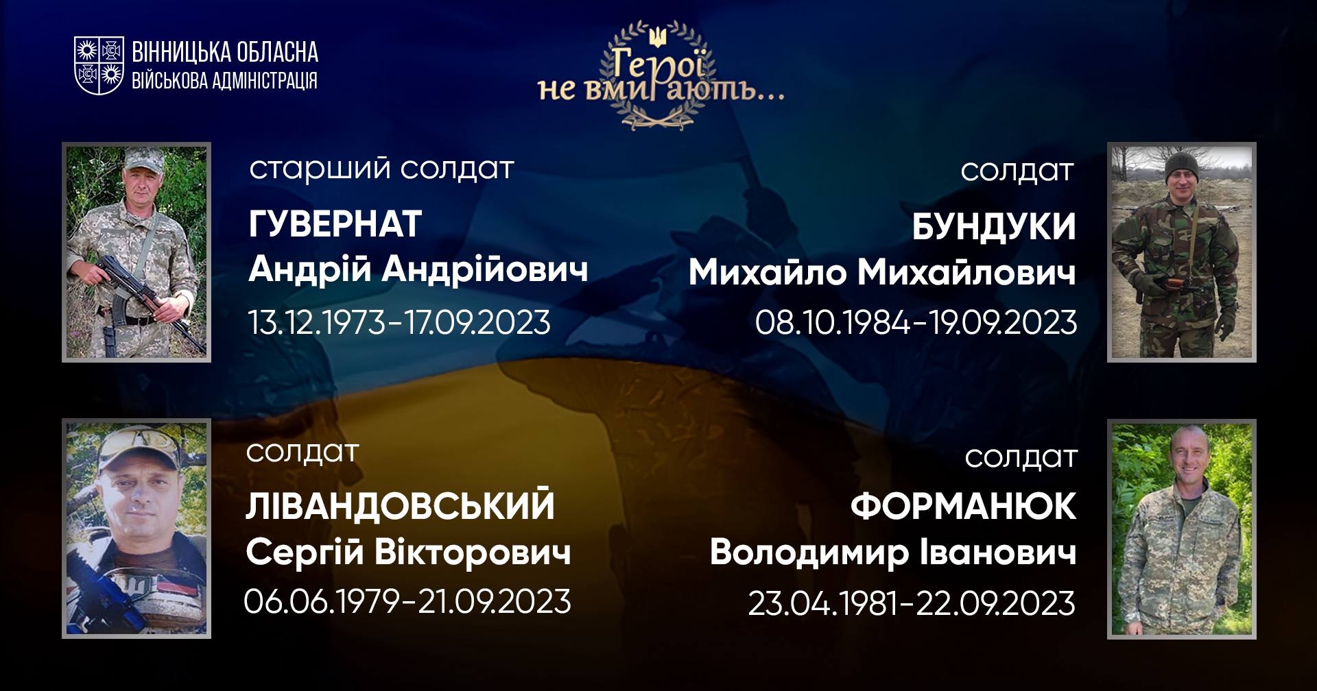 Вшановуємо пам'ять Героїв-земляків