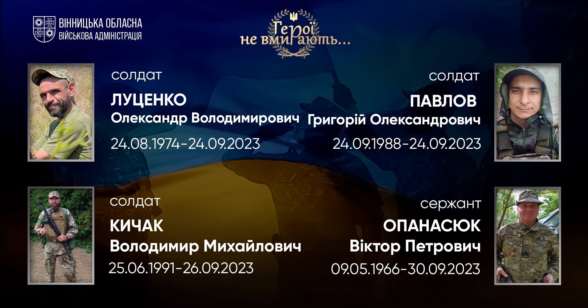 Вшановуємо пам'ять Героїв-земляків
