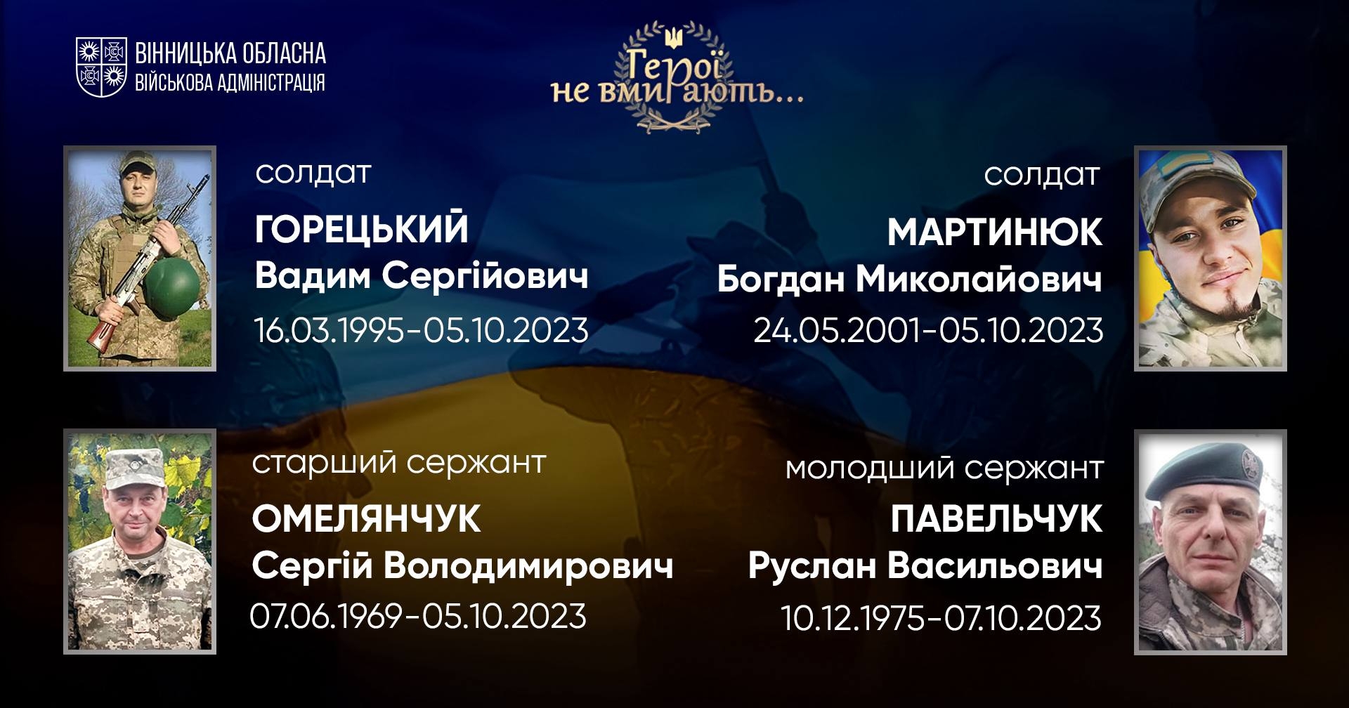 Вшановуємо пам'ять Героїв-земляків