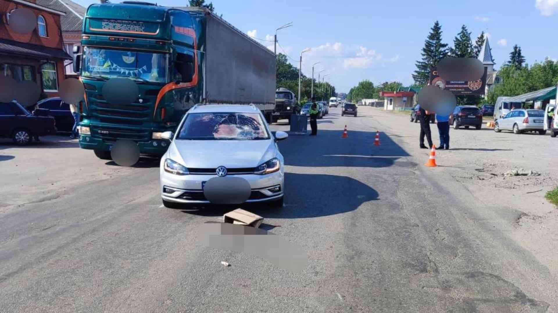 У Калинівці водійка Volkswagen збила 76-річного велосипедиста