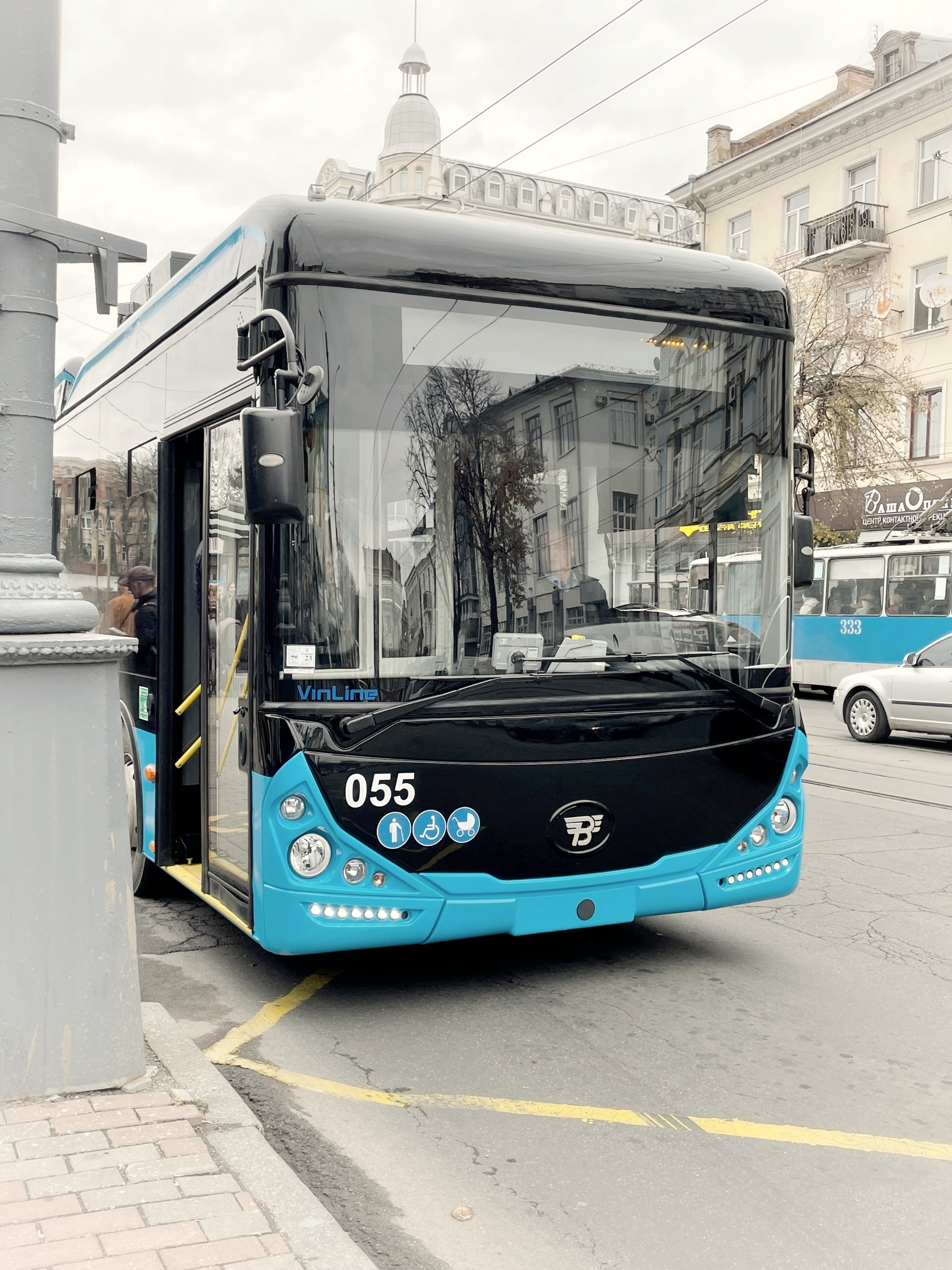 Новий тролейбус «VinLinе» вийшов на маршрут у Вінниці