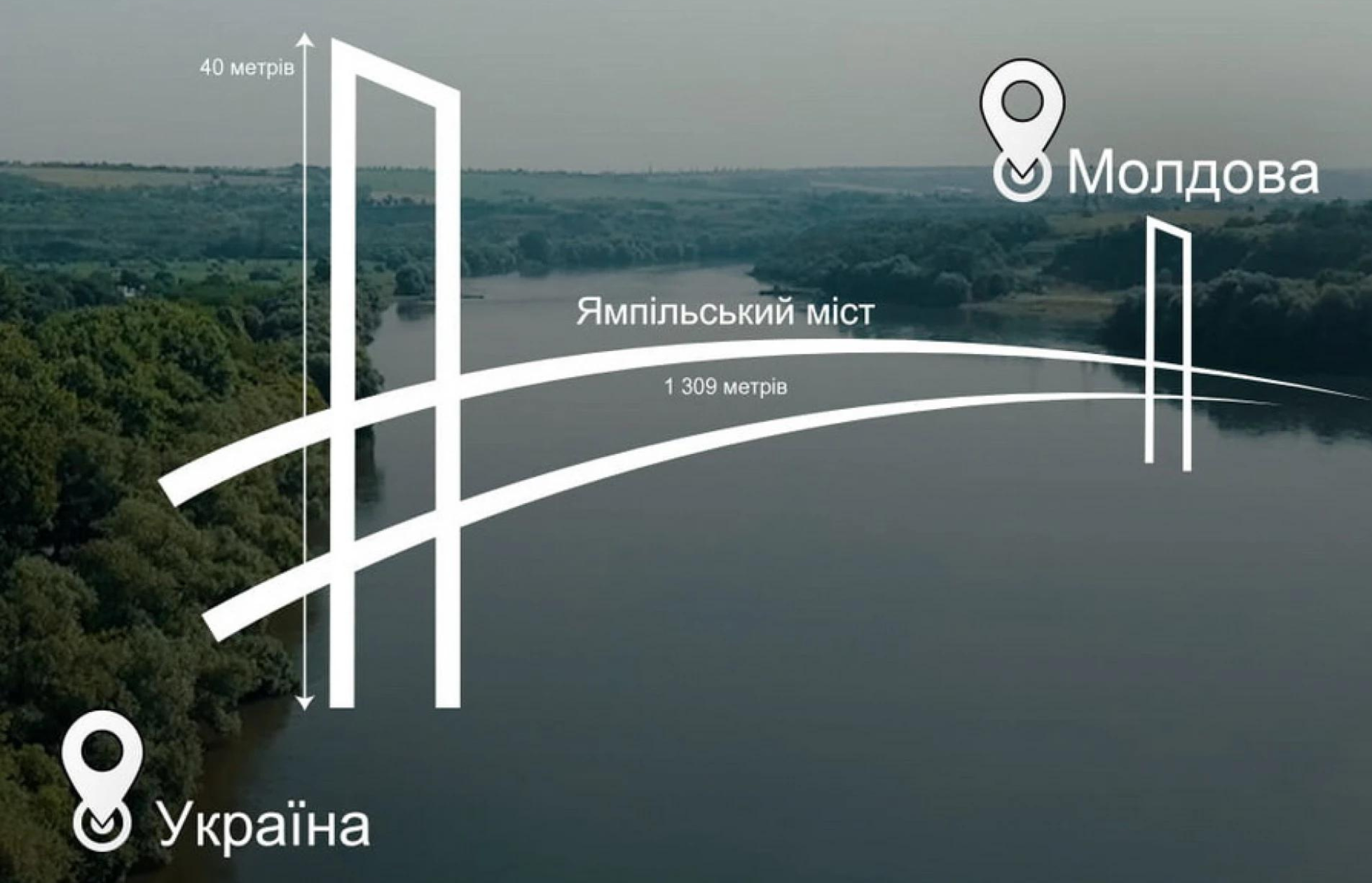Вінницький міст: новий шлях сполучення між Україною та Молдовою збудують до кінця року