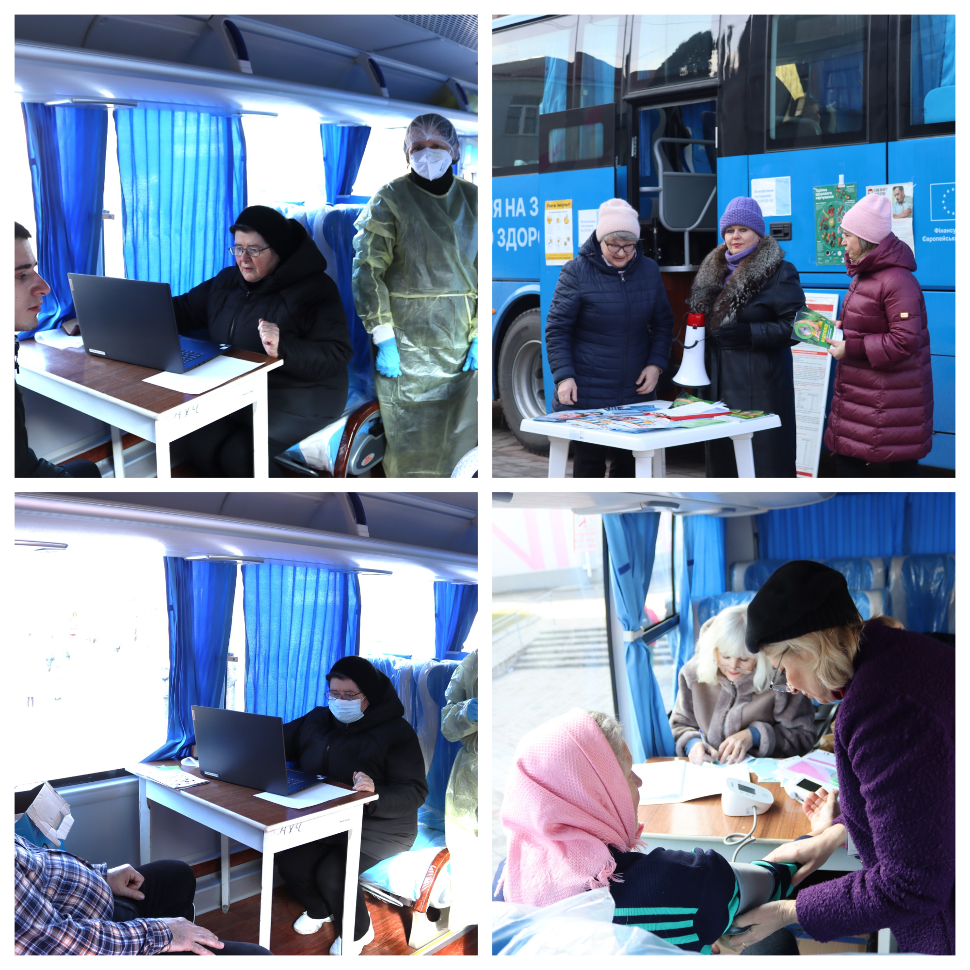 У Жмеринку приїздив “вакцинобус” - жителі отримали безкоштовне тестування та консультації