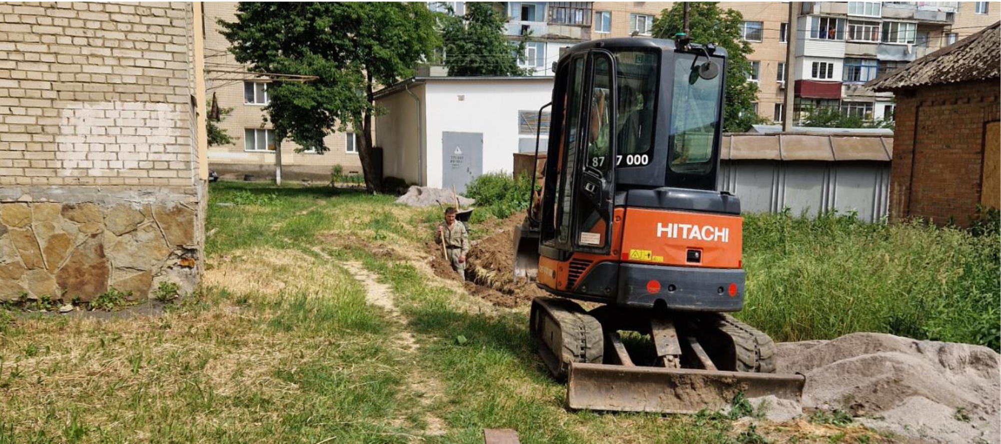 У Вінниці замінюють зовнішню мережу електропостачання на вул. Гаспринського