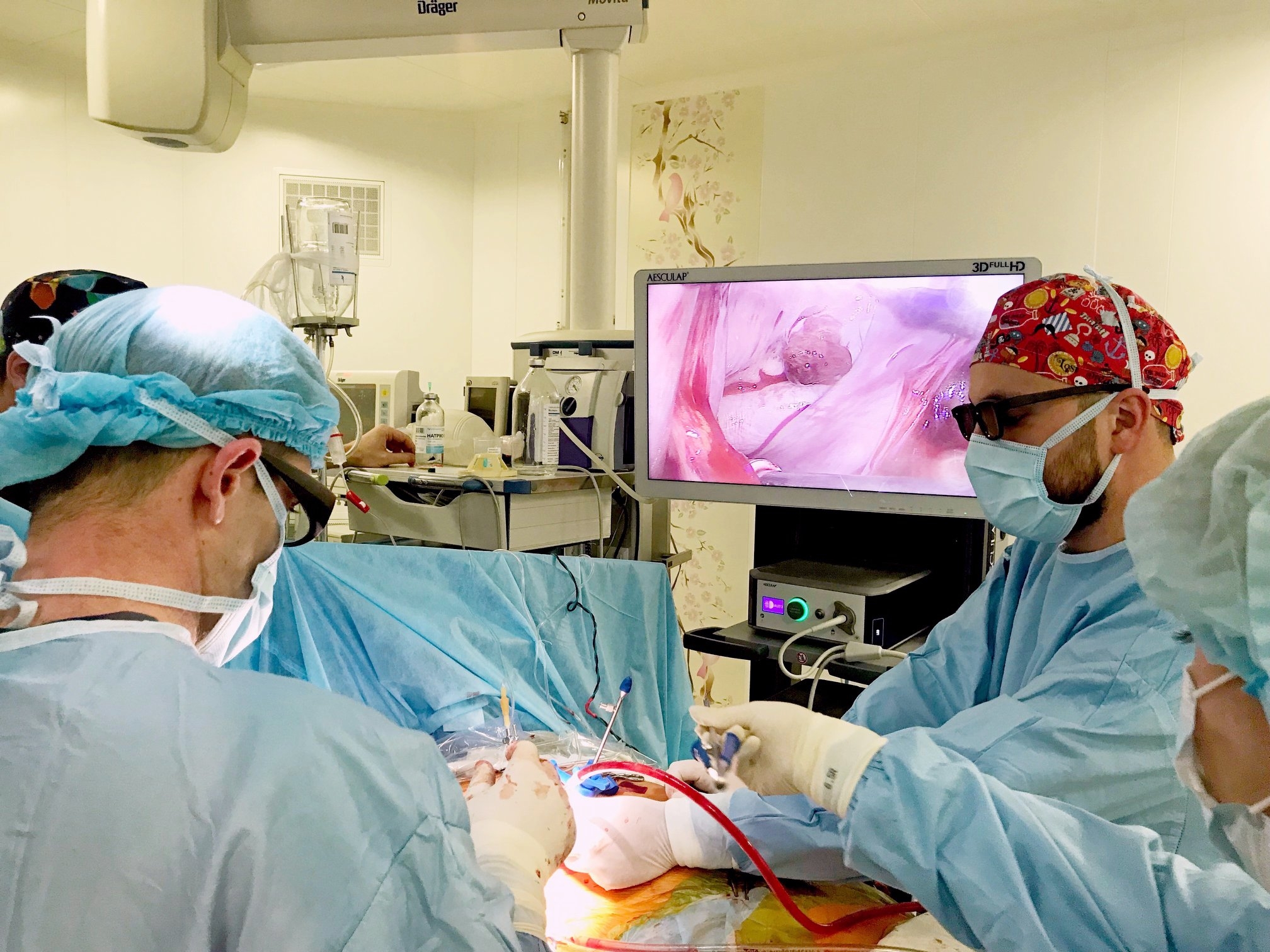 У вінницькому кардіоцентрі вперше у регіоні провели торакоскопічну операцію на серці