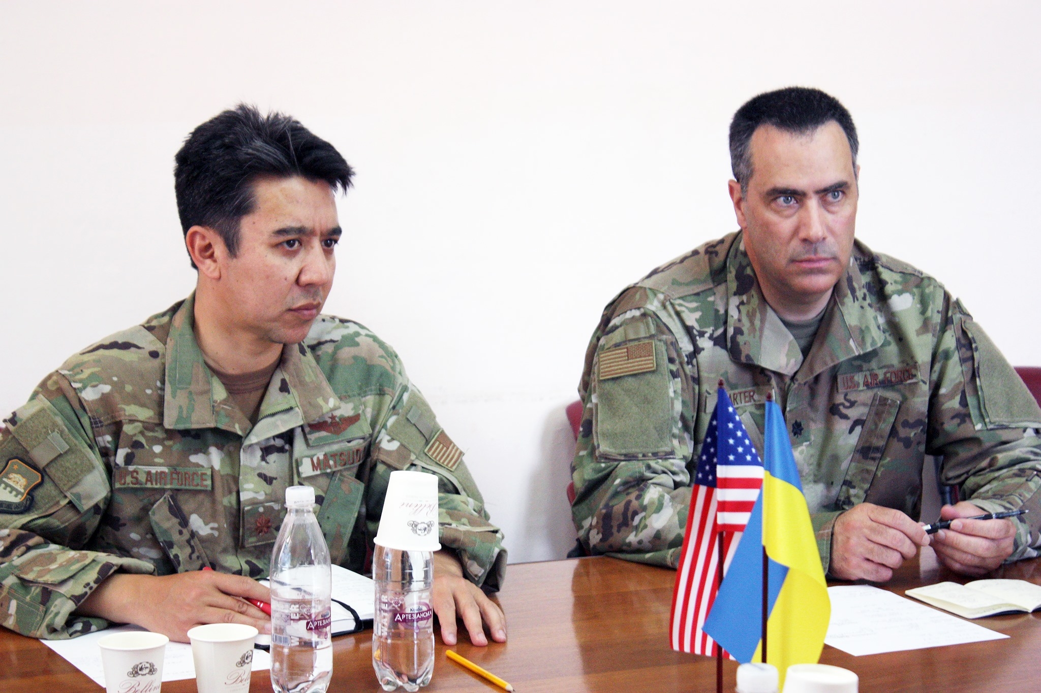 Представники Повітряних Сил у Вінниці обговорювали співробітництво з США