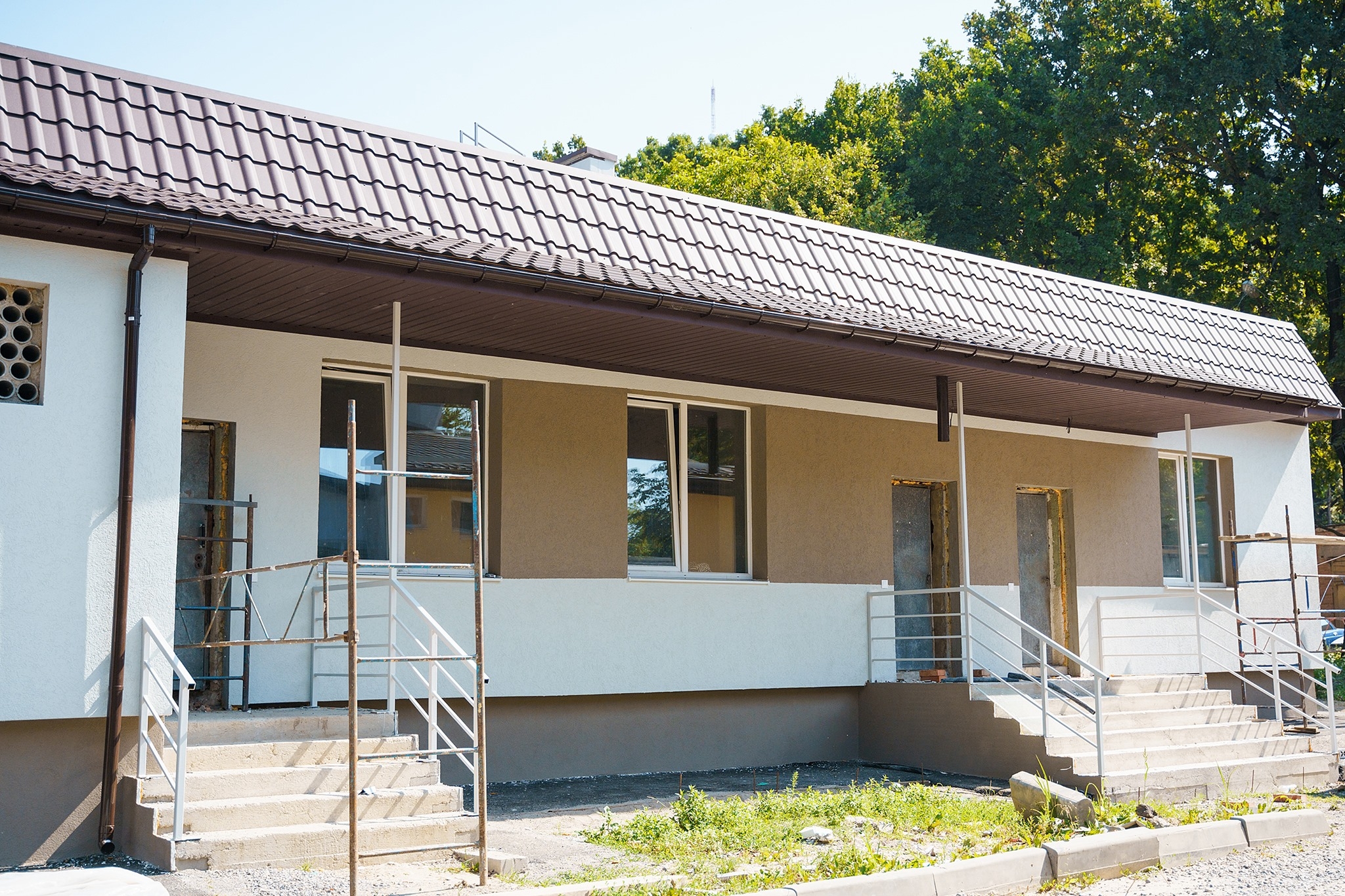 У вінницькій міській лікарні №1 триває реконструкція харчоблоку