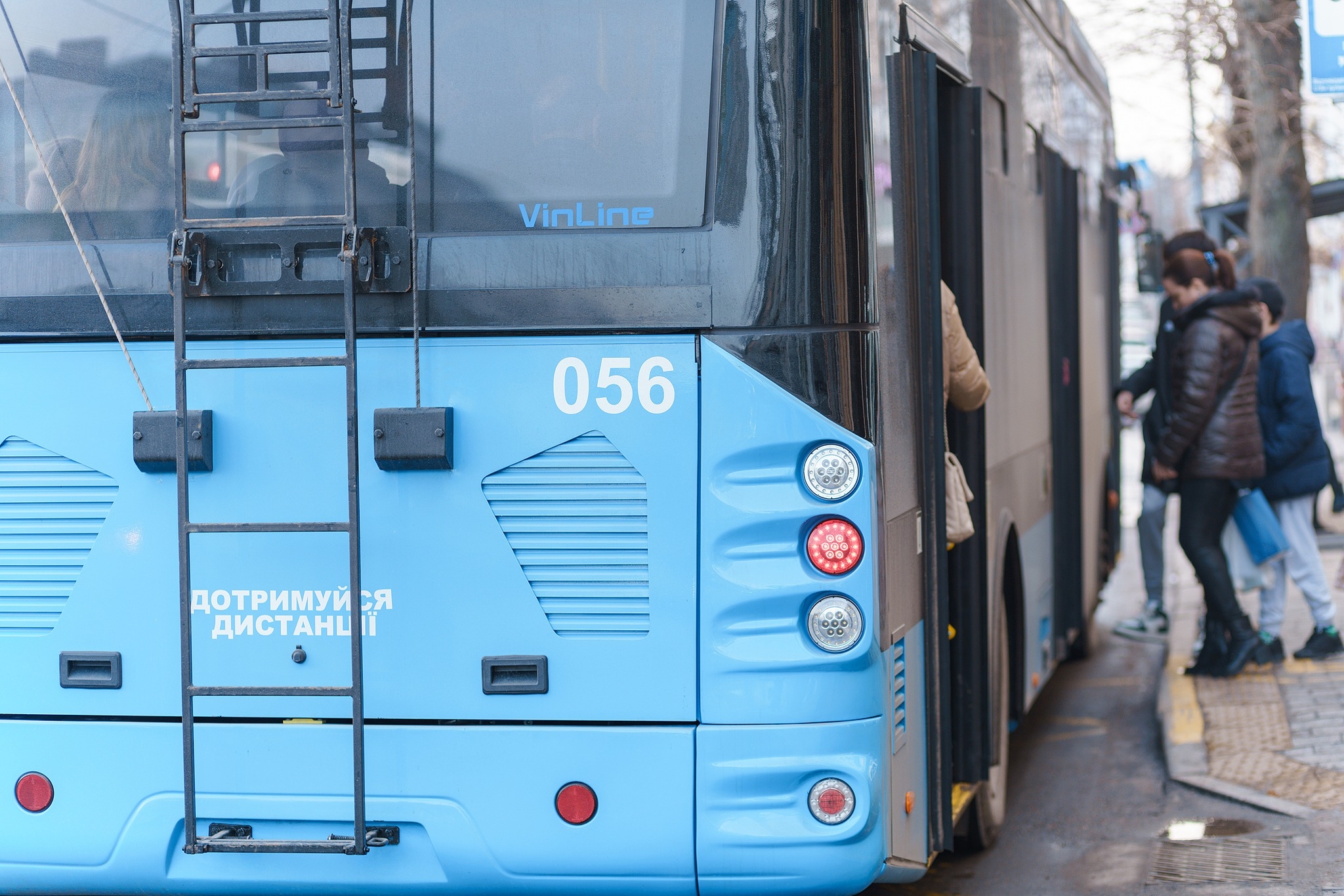 У Вінниці на п'ятий маршрут вийшов новий тролейбус VinLine