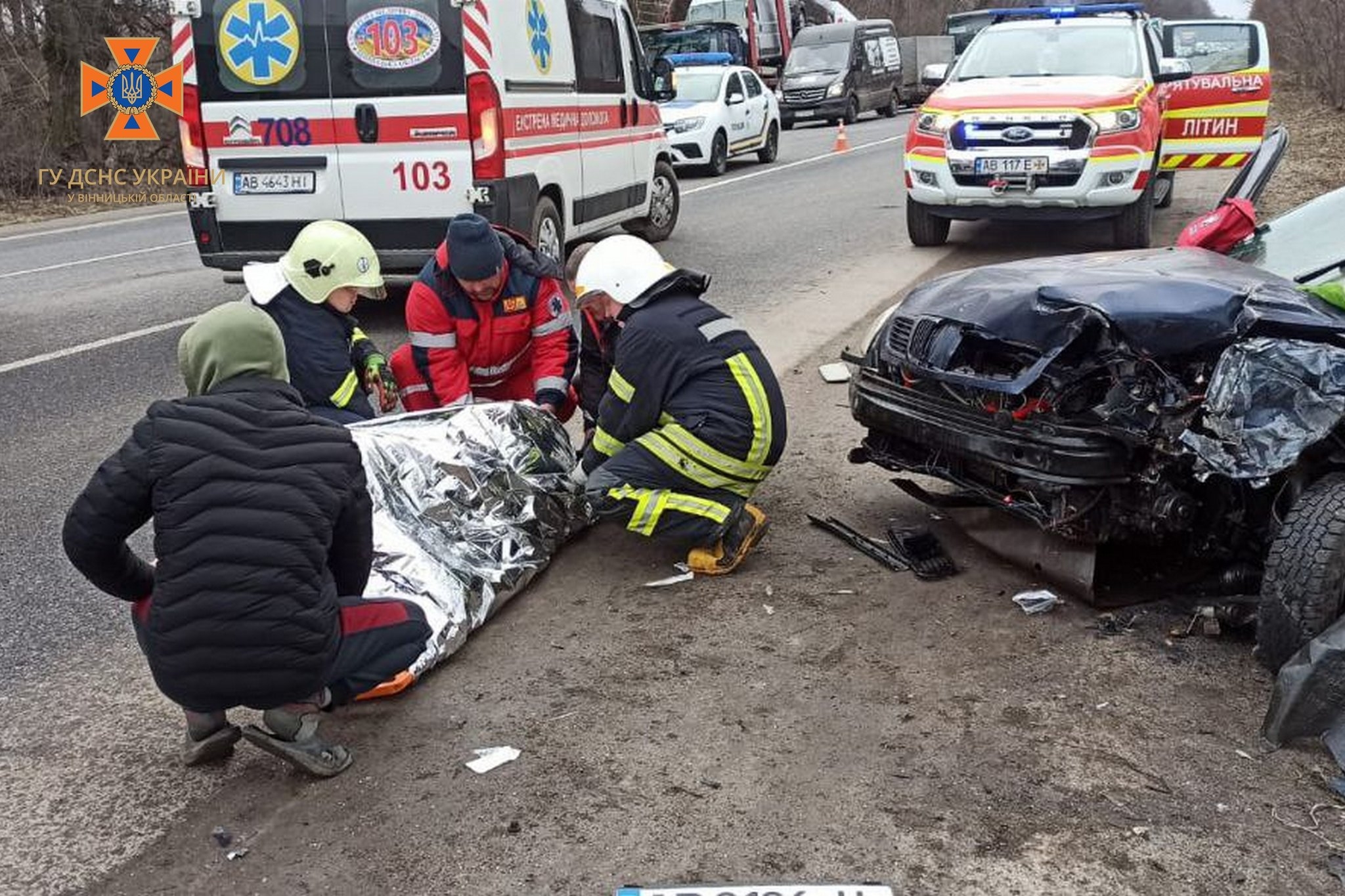 В аварії у Вінницькому районі постраждали четверо осіб, в т.ч. трирічна дитина
