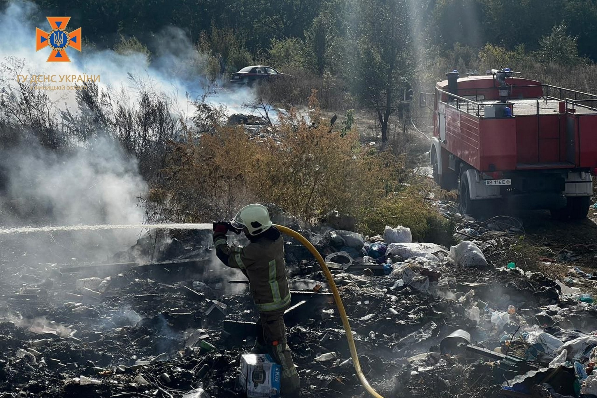За добу на Вінниччині сталося 24 пожежі - горіло три приватних будинки