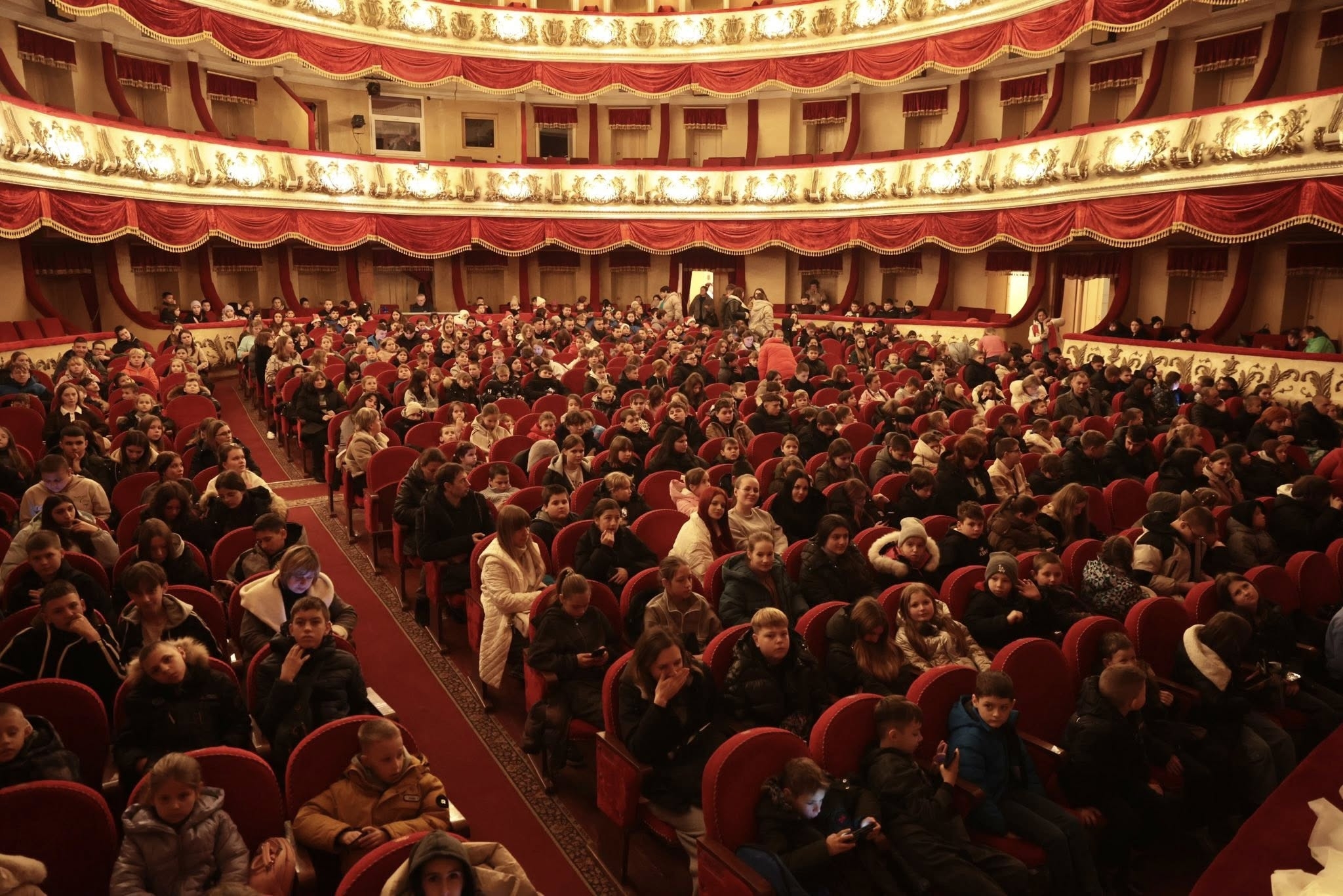 Напередодні новорічних свят для юних вінничан організували свято