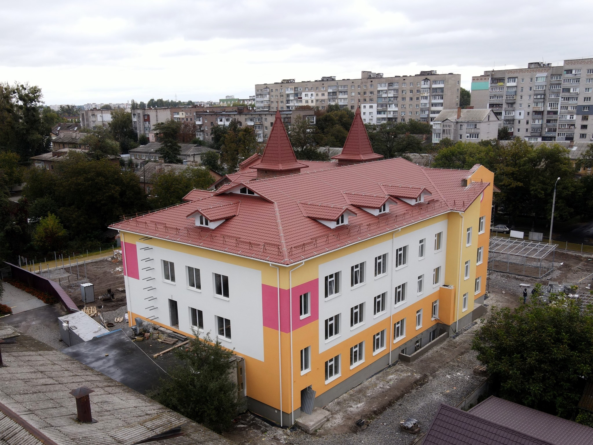 Сергій Моргунов розповів, на якому етапі будівництво садочка на вулиці Зерова