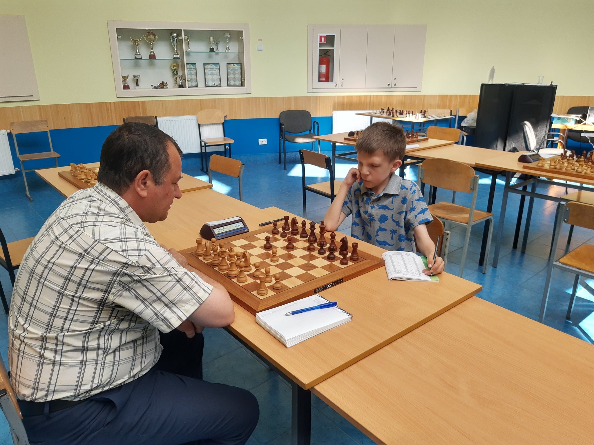 Шаховий спаринг-турнір провели у Вінницькій спортивній школі №6
