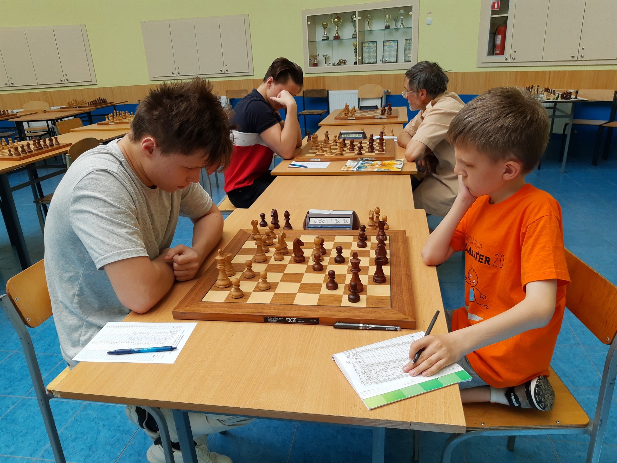 Шаховий спаринг-турнір провели у Вінницькій спортивній школі №6
