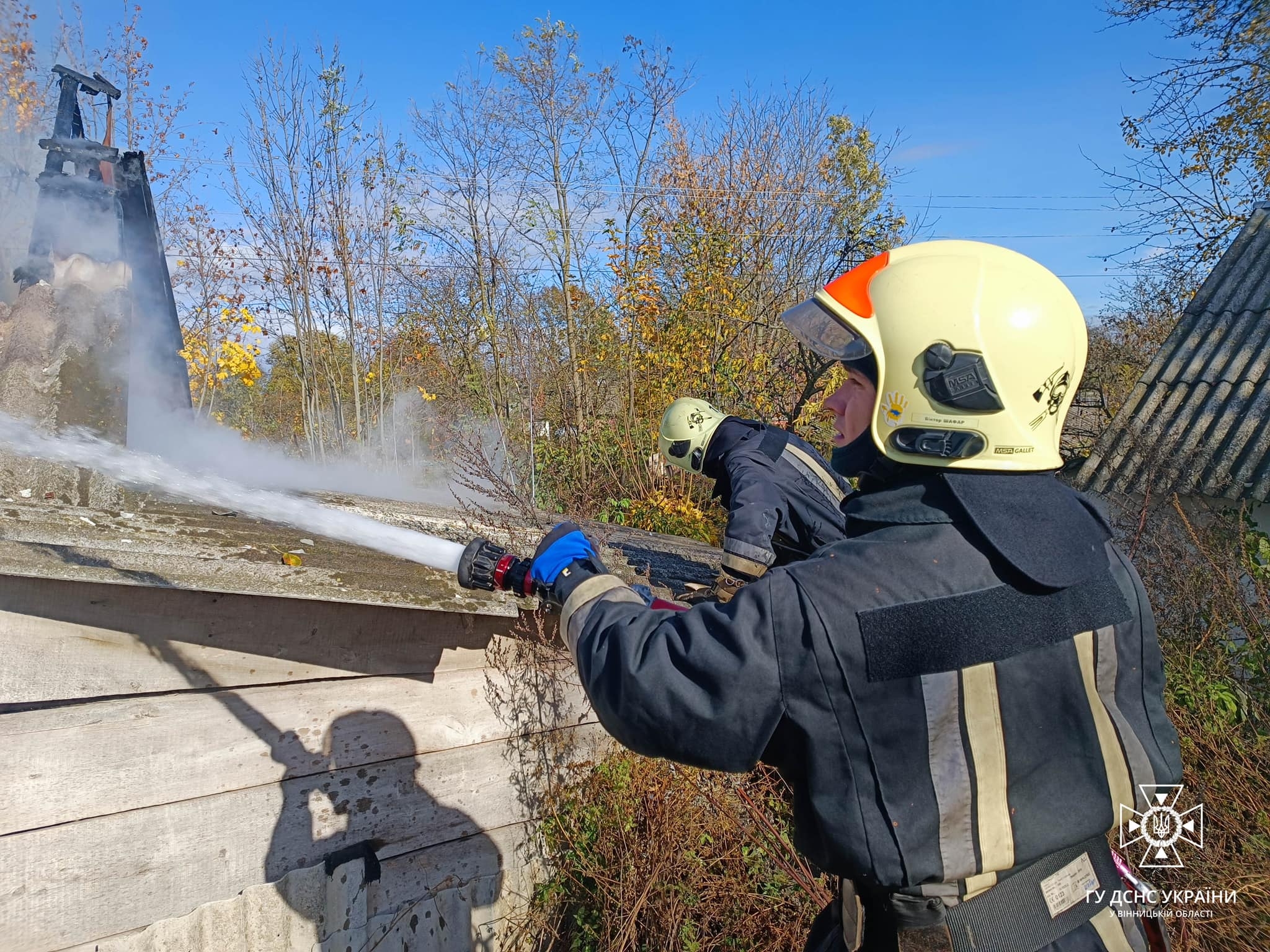 У Калинівській громаді сталася пожежа - горіла господарча споруда 