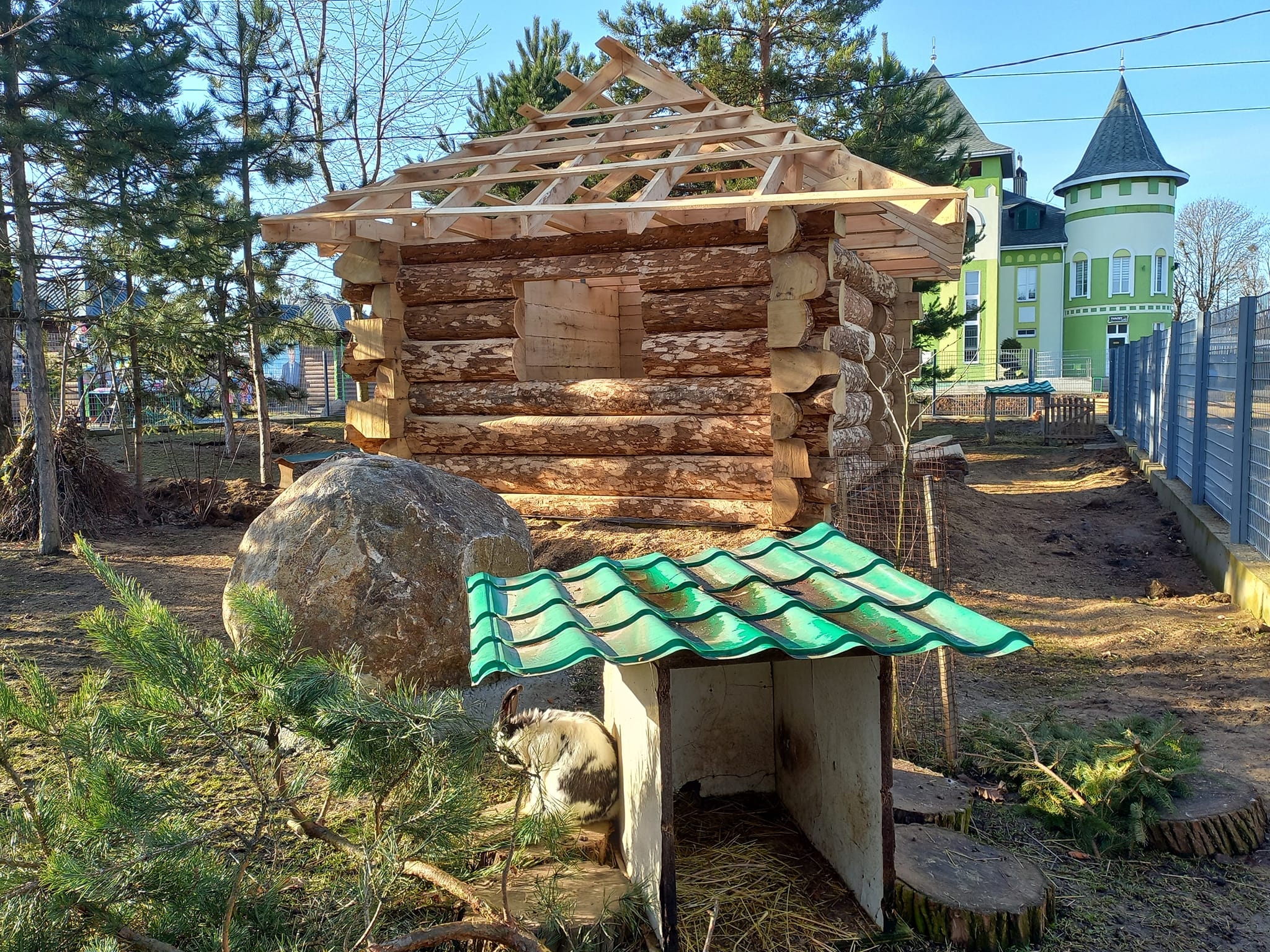 У Подільському зоопарку будують зимовий будиночок для рідкісних гризунів