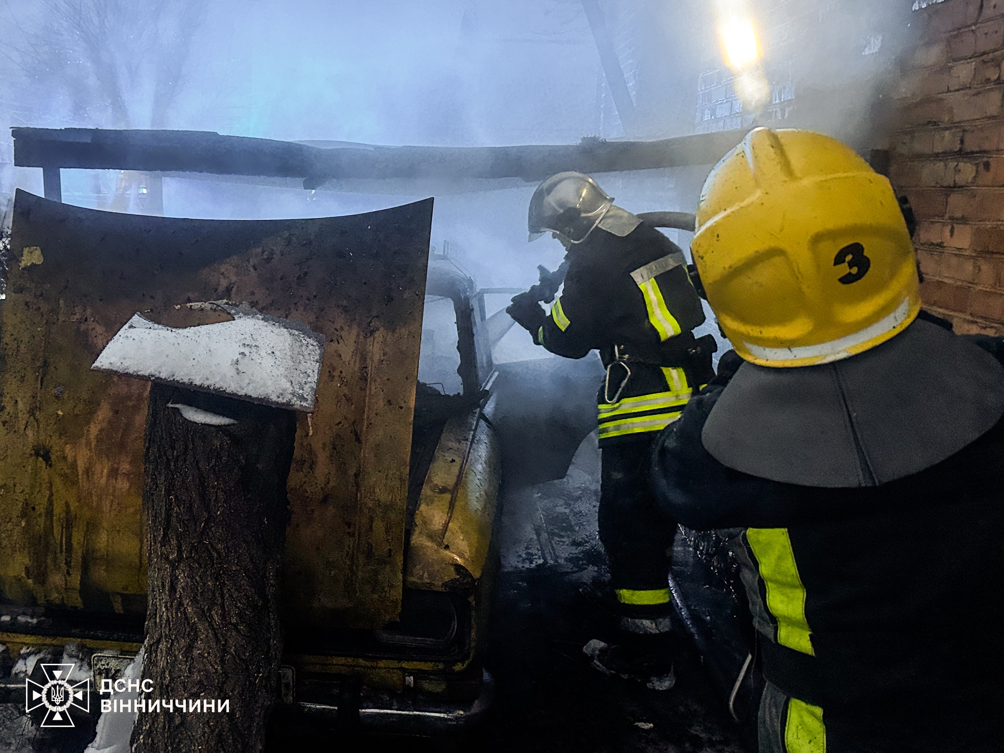 В Погребищенській громаді горів пансіонат для осіб з інвалідністю