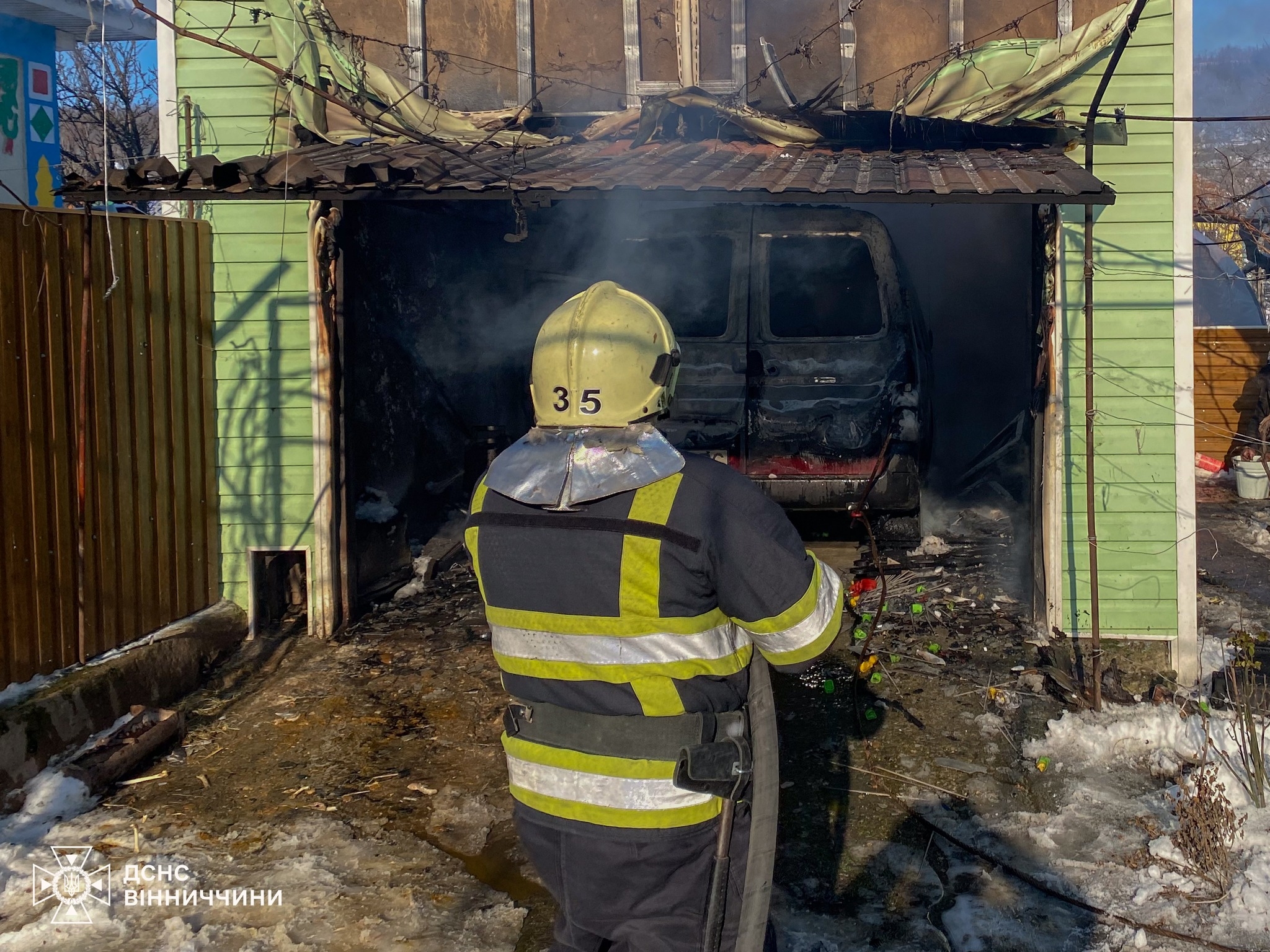 Загинула людина під час пожежі на вулиці В. Городецького у Вінниці