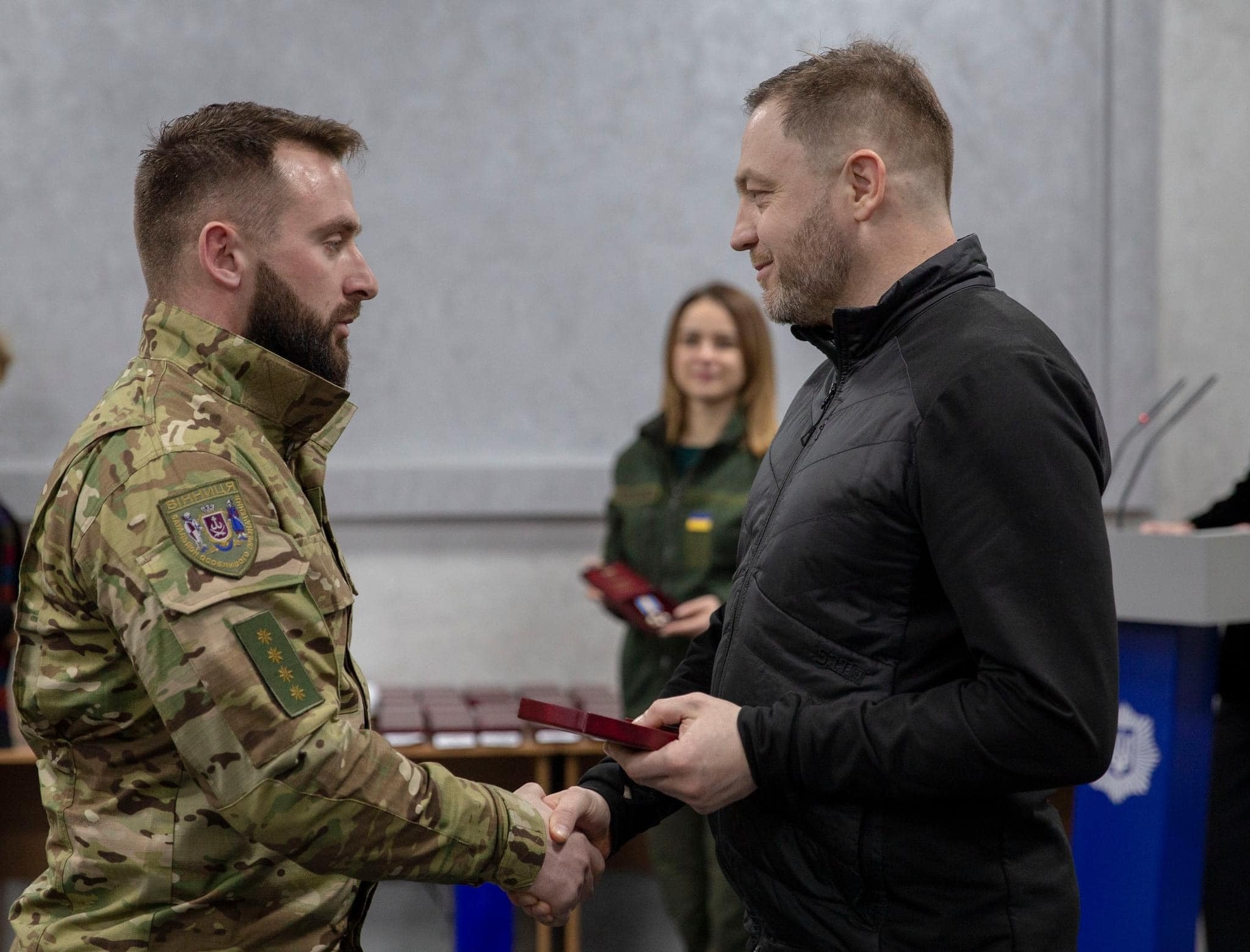 Командир роти батальйону «Вінниця» отримав орден «За мужність»
