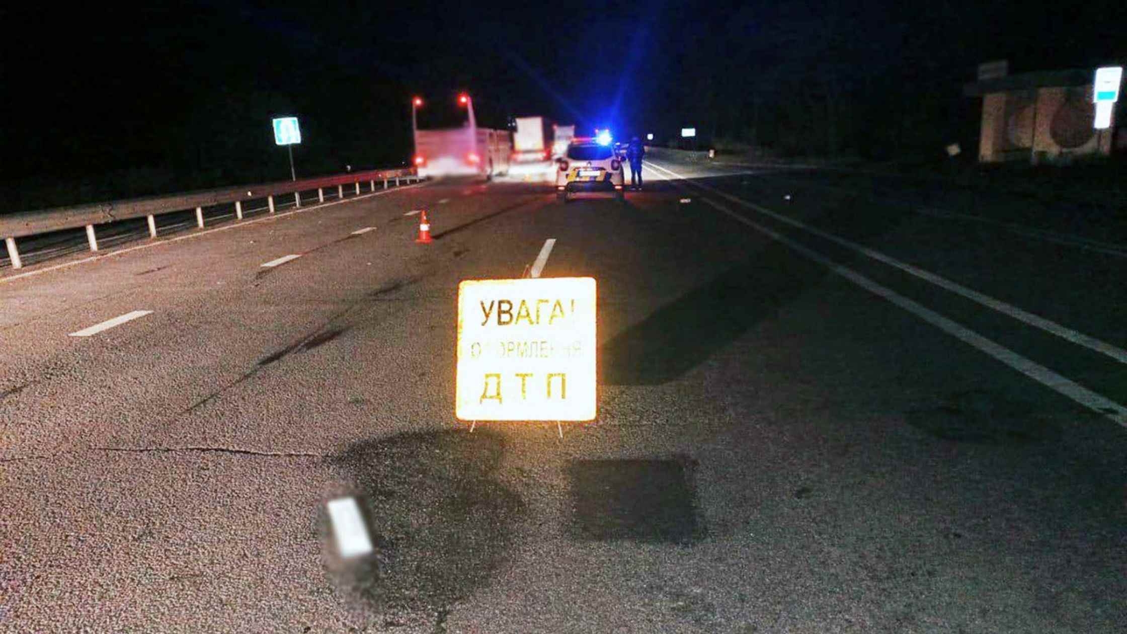 20-річний вінничанин збив жінку на трасі Київ – Чоп