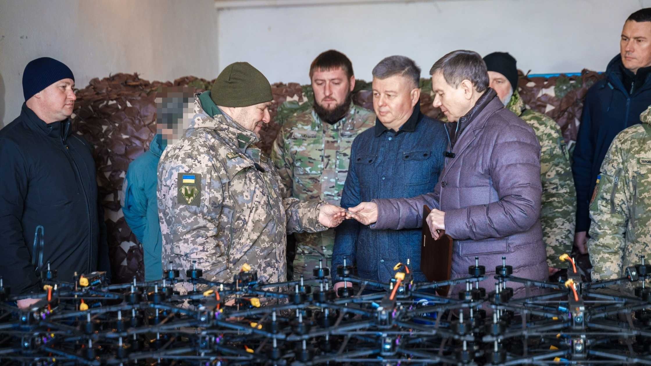 650 FPV-дронів передала Вінниця чотирьом підрозділам на передову