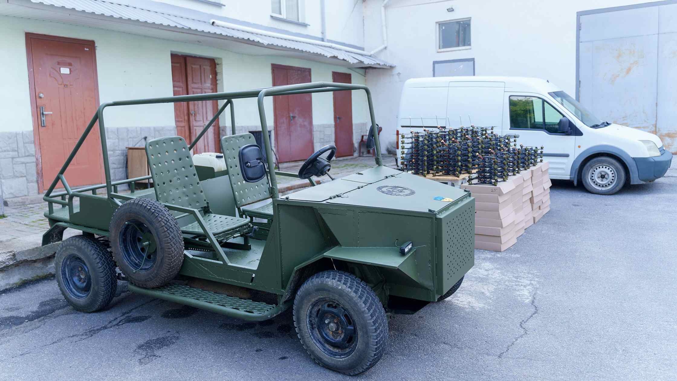 Багі, 135 дронів та автівка ще два військових формування отримали допомогу з Вінниці