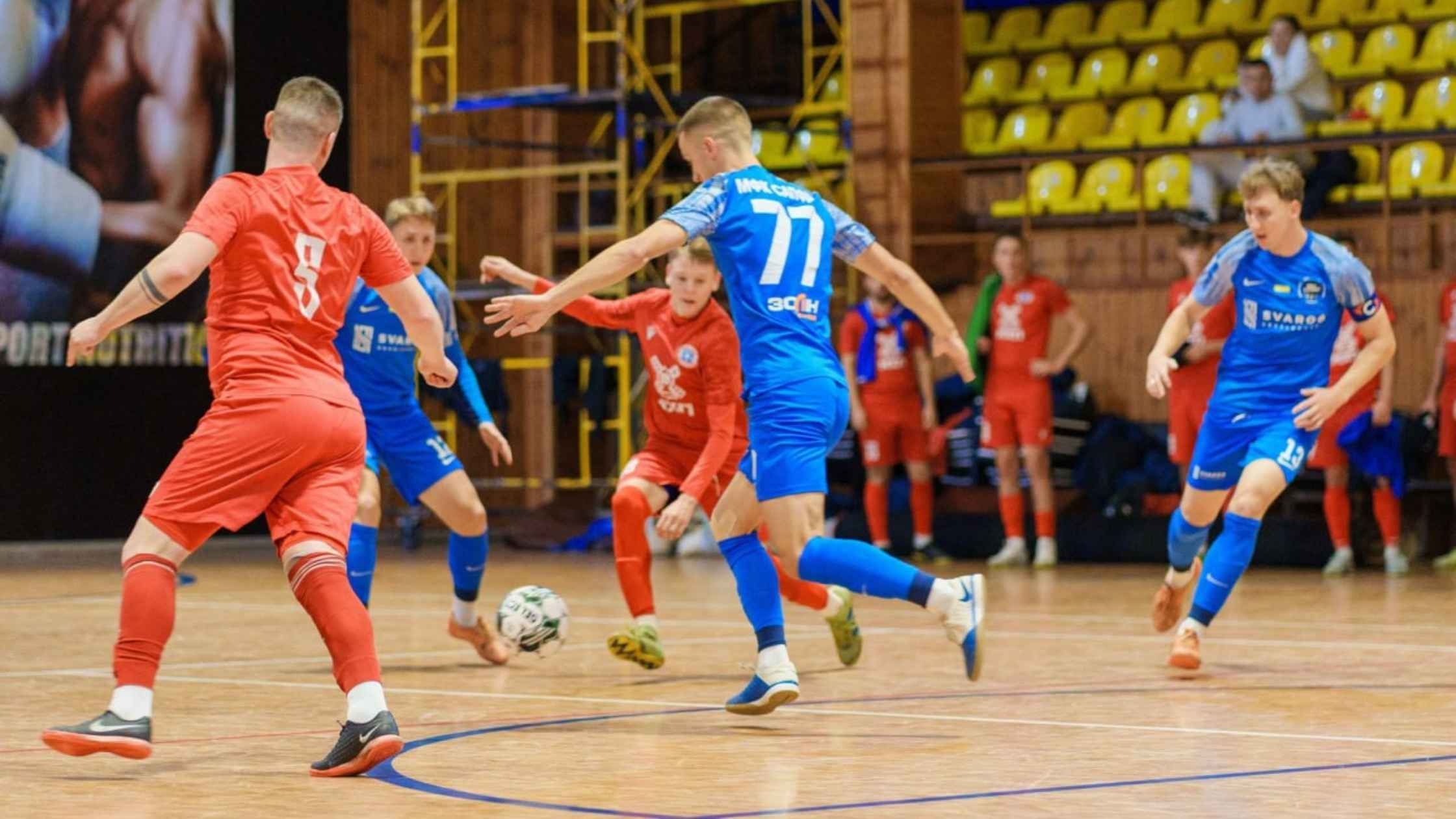 Барська команда поки лідирує у чемпіонаті області з футзалу