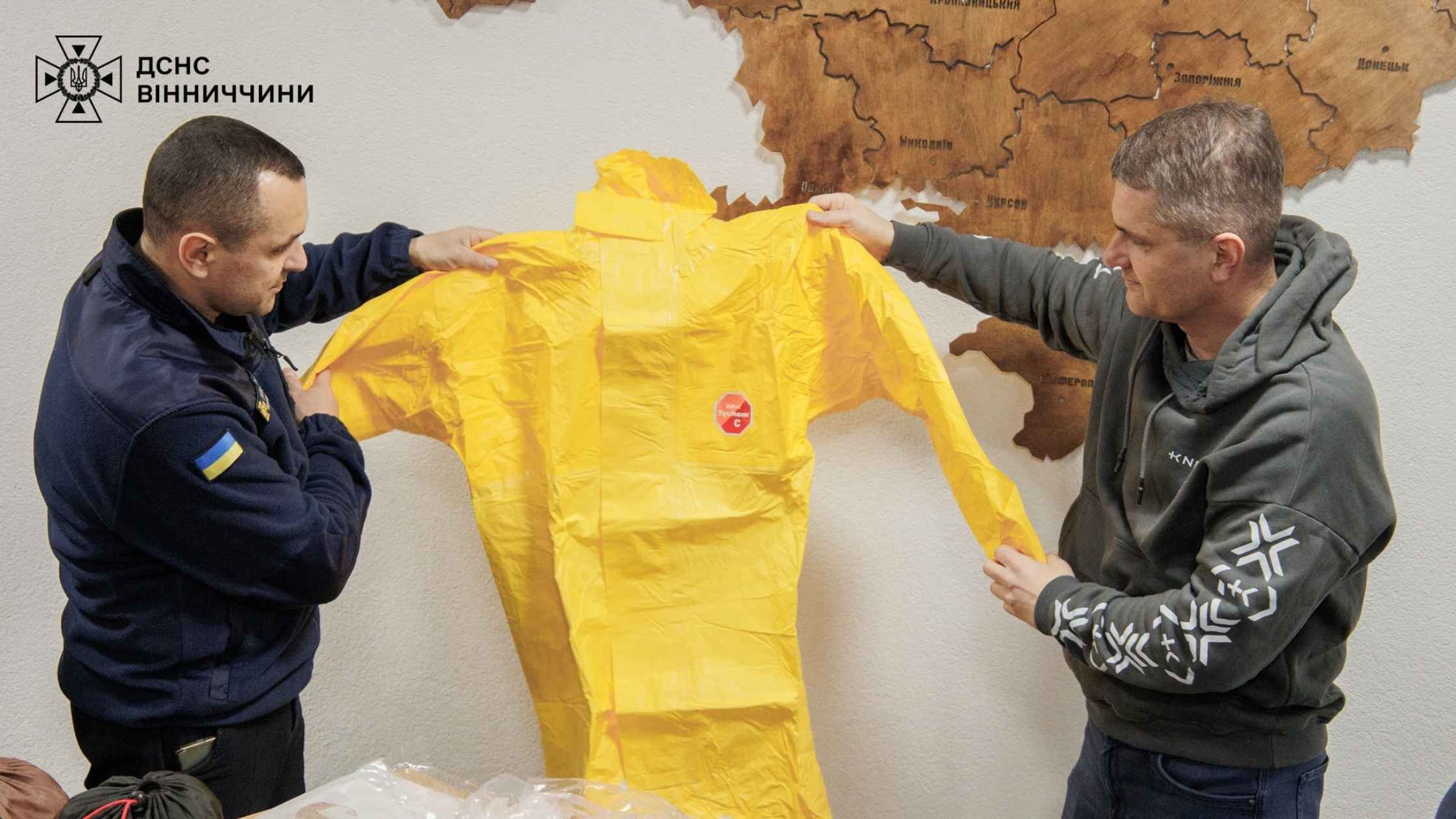 Черговий транш благодійної допомоги отримали вінницькі рятувальники