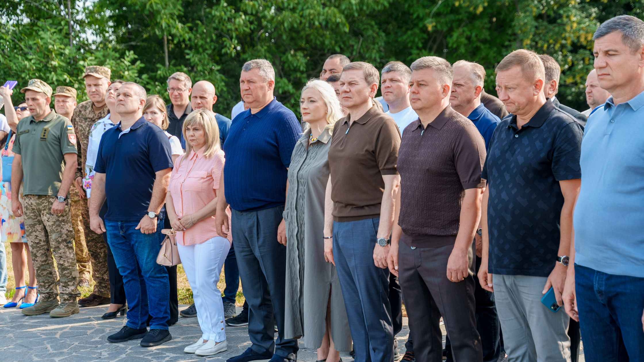 День Української Державності: у Вінниці на Замковій горі підняли Прапор України