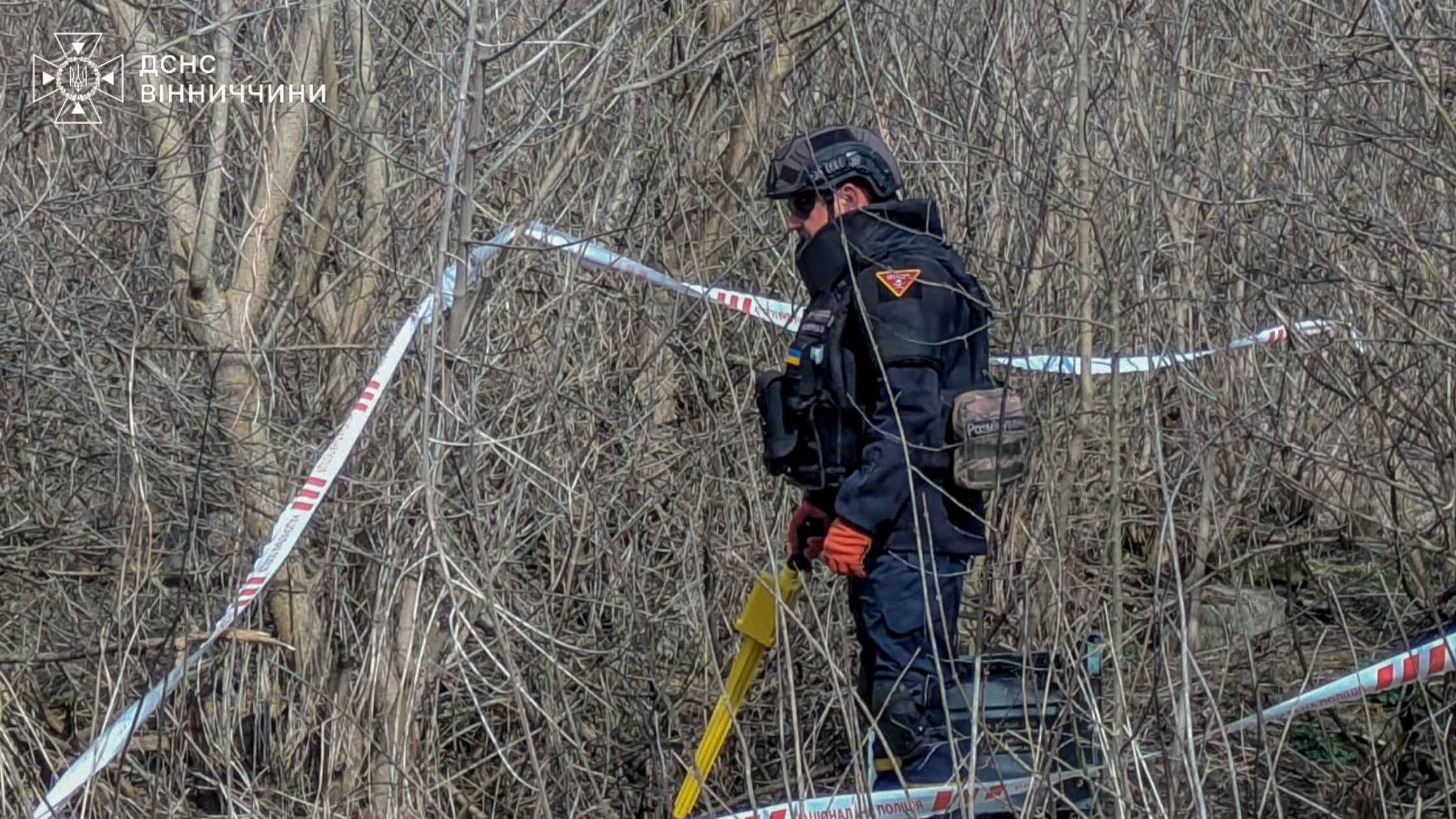 Два артилерійські снаряди знищили сапери на Вінниччині 