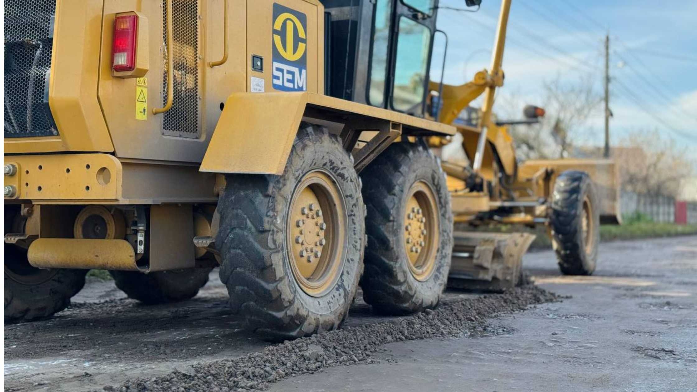 Фінішує сезон грейдерування вулиць приватного сектору у Вінницькій громаді