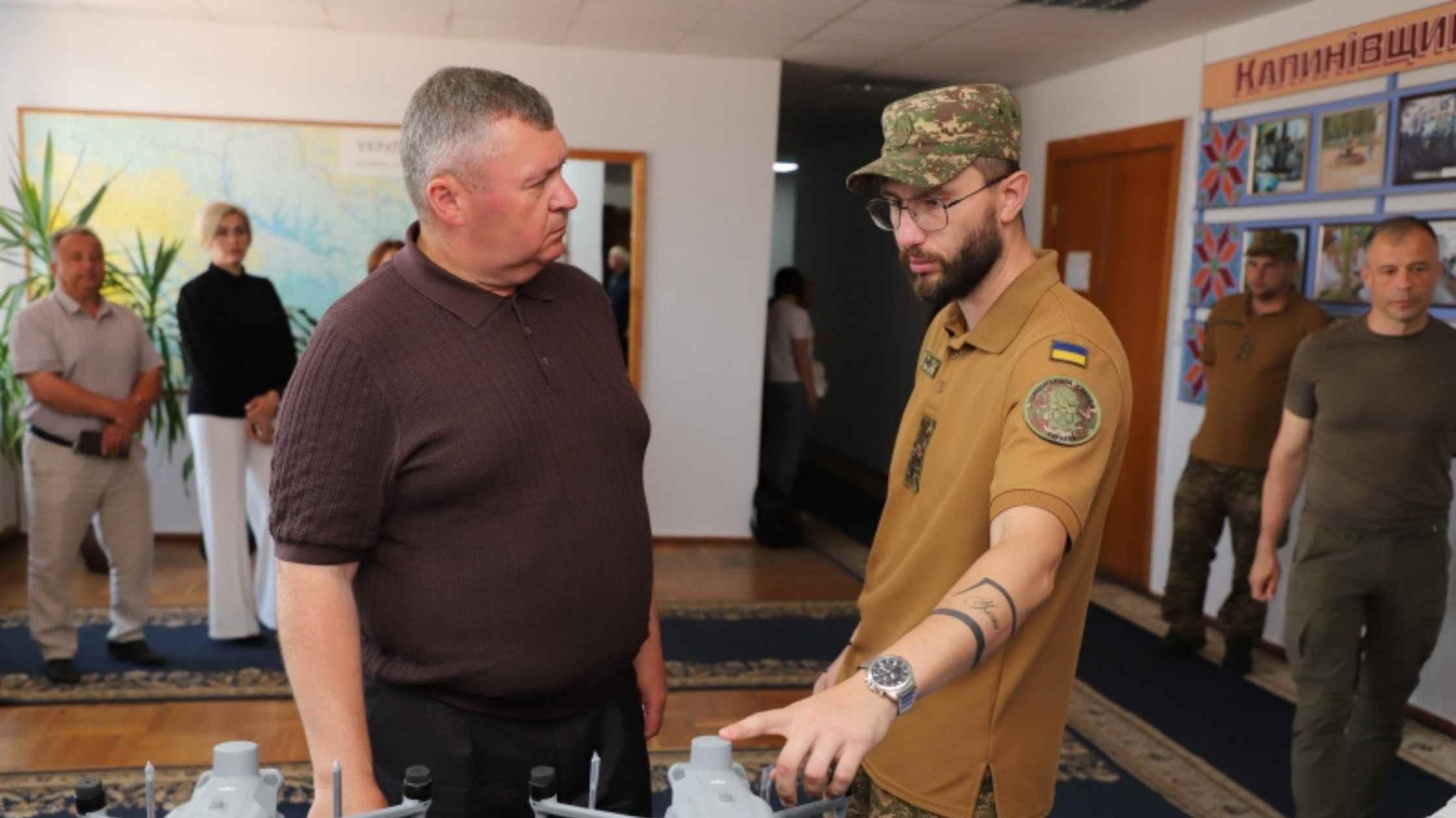 Калинівська громада передала військовим десять DJI Matrice 4T