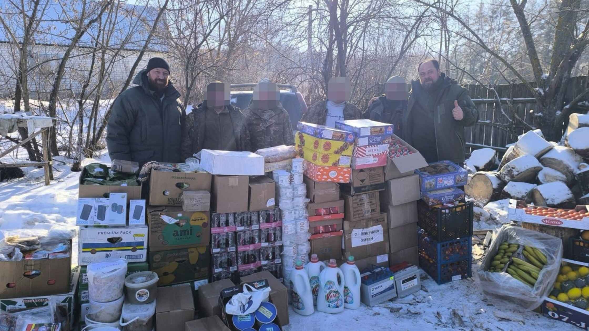 Клірики Вінницько-Барської єпархії здійснили поїздку до українських воїнів на Харківщину