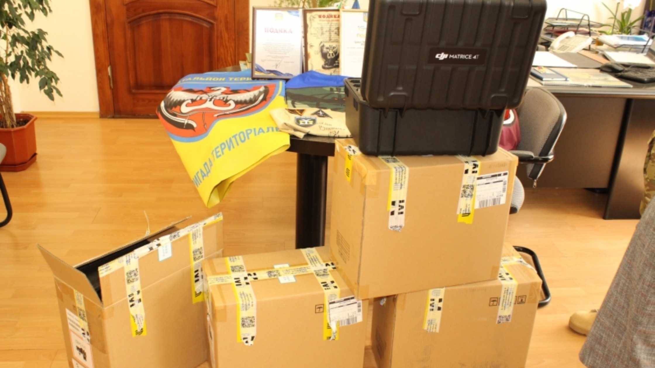 Козятинська громада передала безпілотники військовим в рамках конкурсу «Безпечні стійкі громади»