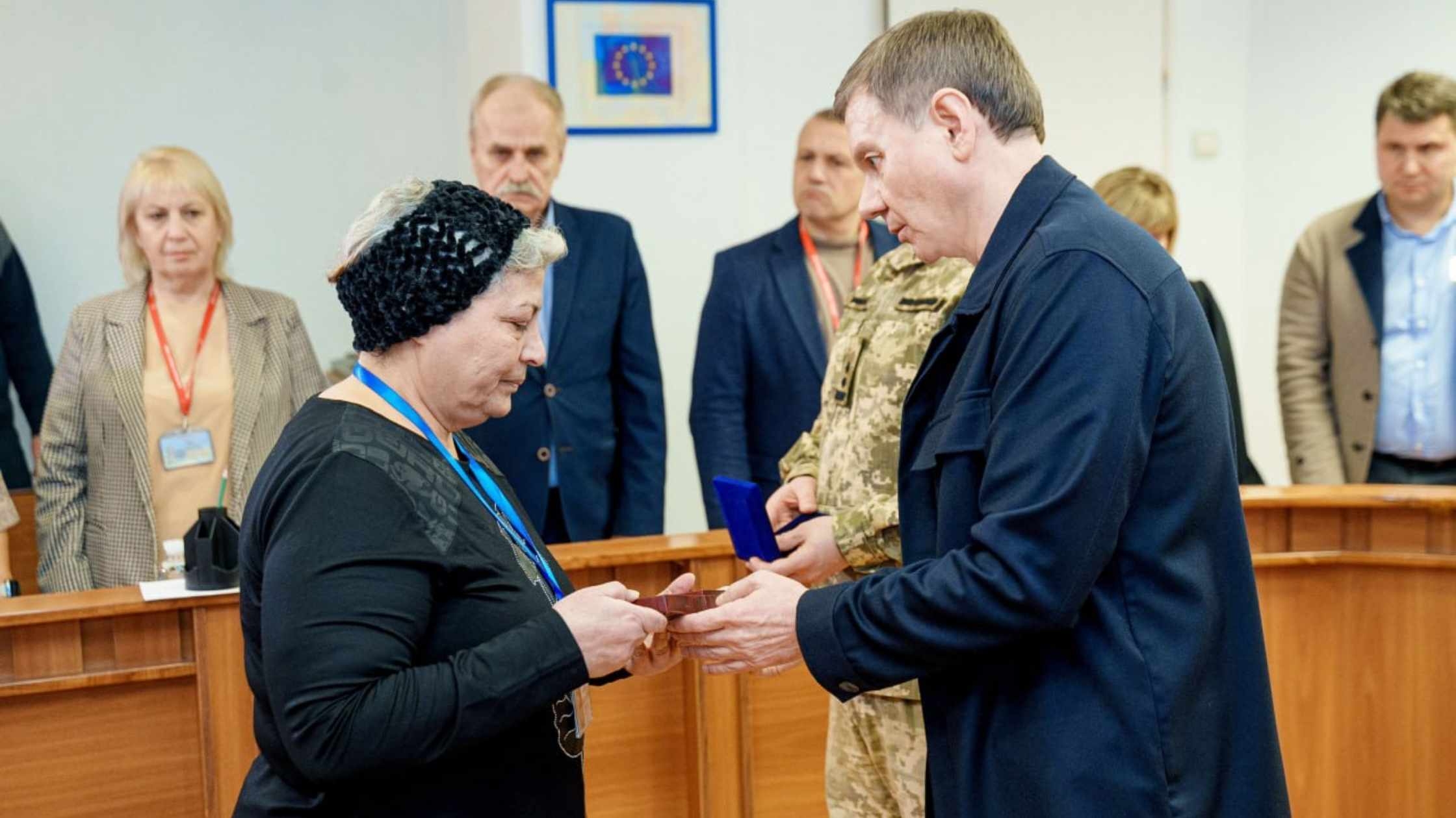 Матері полеглого Захисника у Вінниці вручили орден «За мужність» ІІІ ступеня, присвоєний посмертно