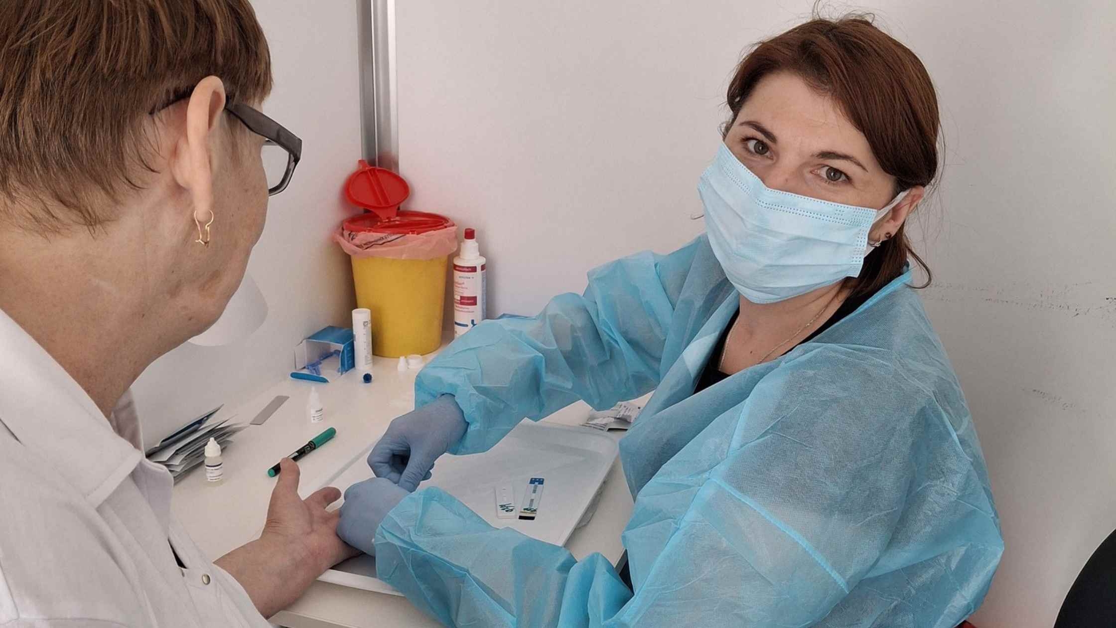Мобільна амбулаторія та вакцинобус працювали у Немирові