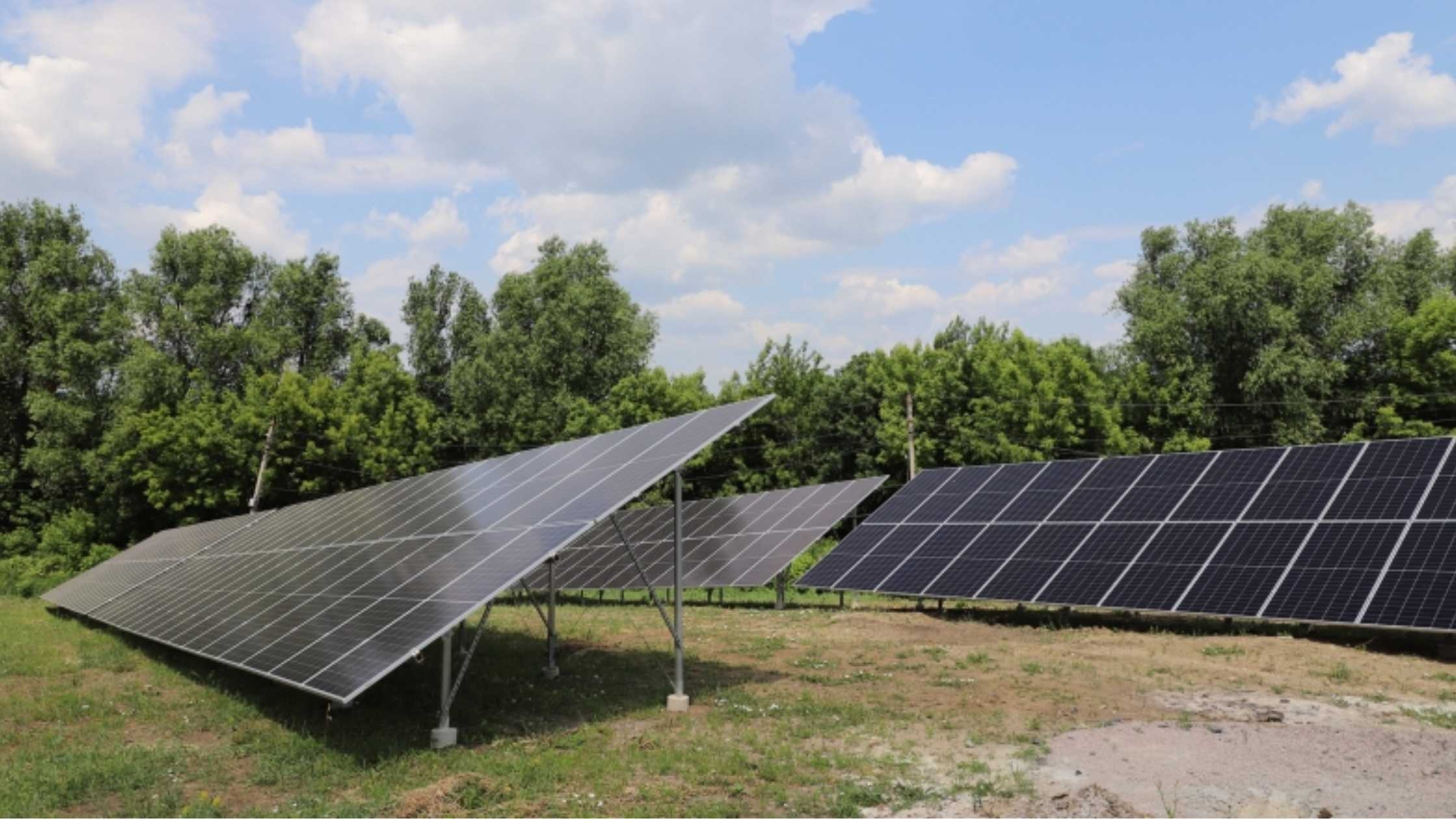 На підприємстві «Крижопільводоканал» встановили сонячну електростанцію