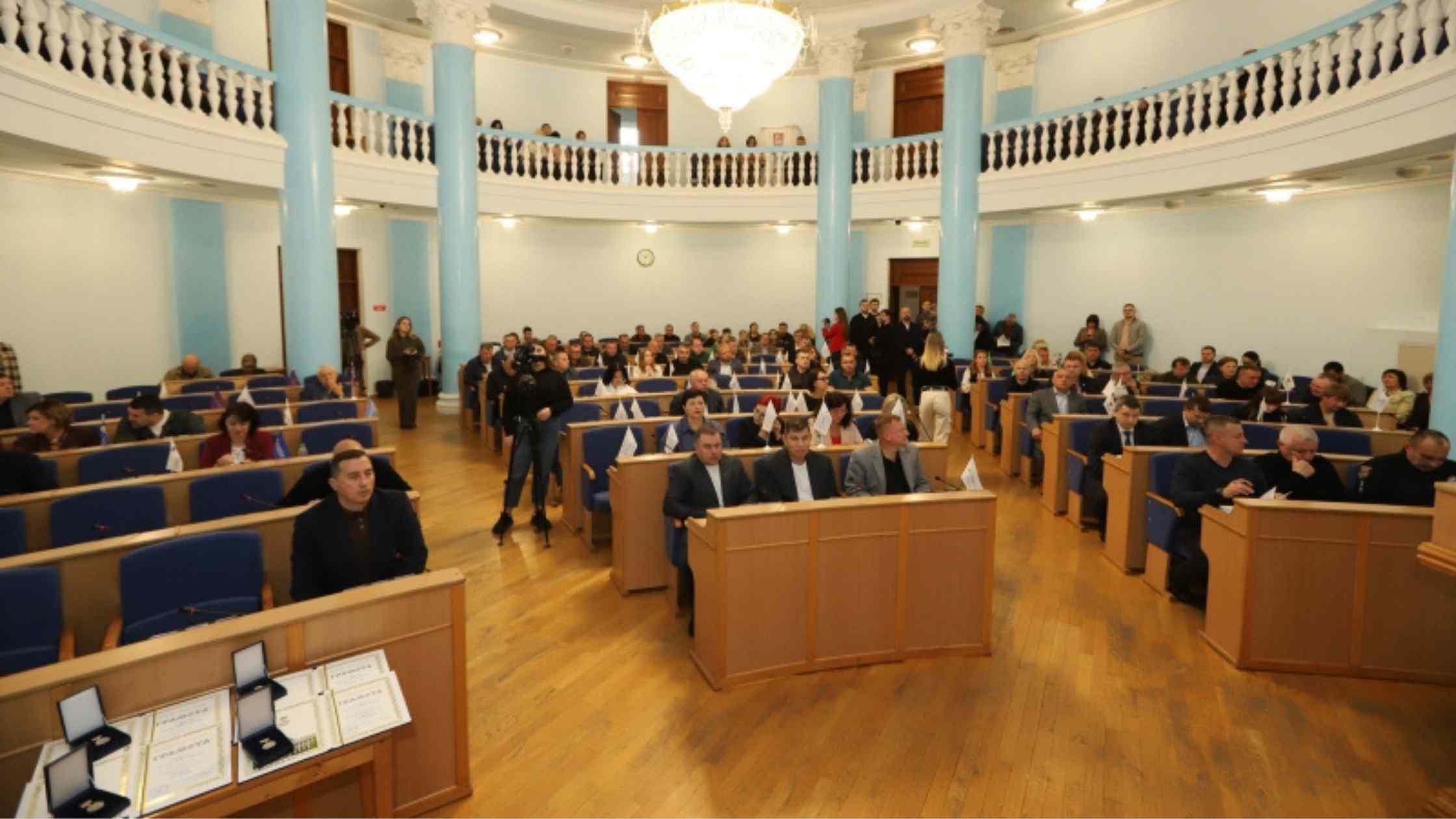 На сесії Вінницької облради турбувались про обороноздатність, розвиток інвестування, збереження природного фонду