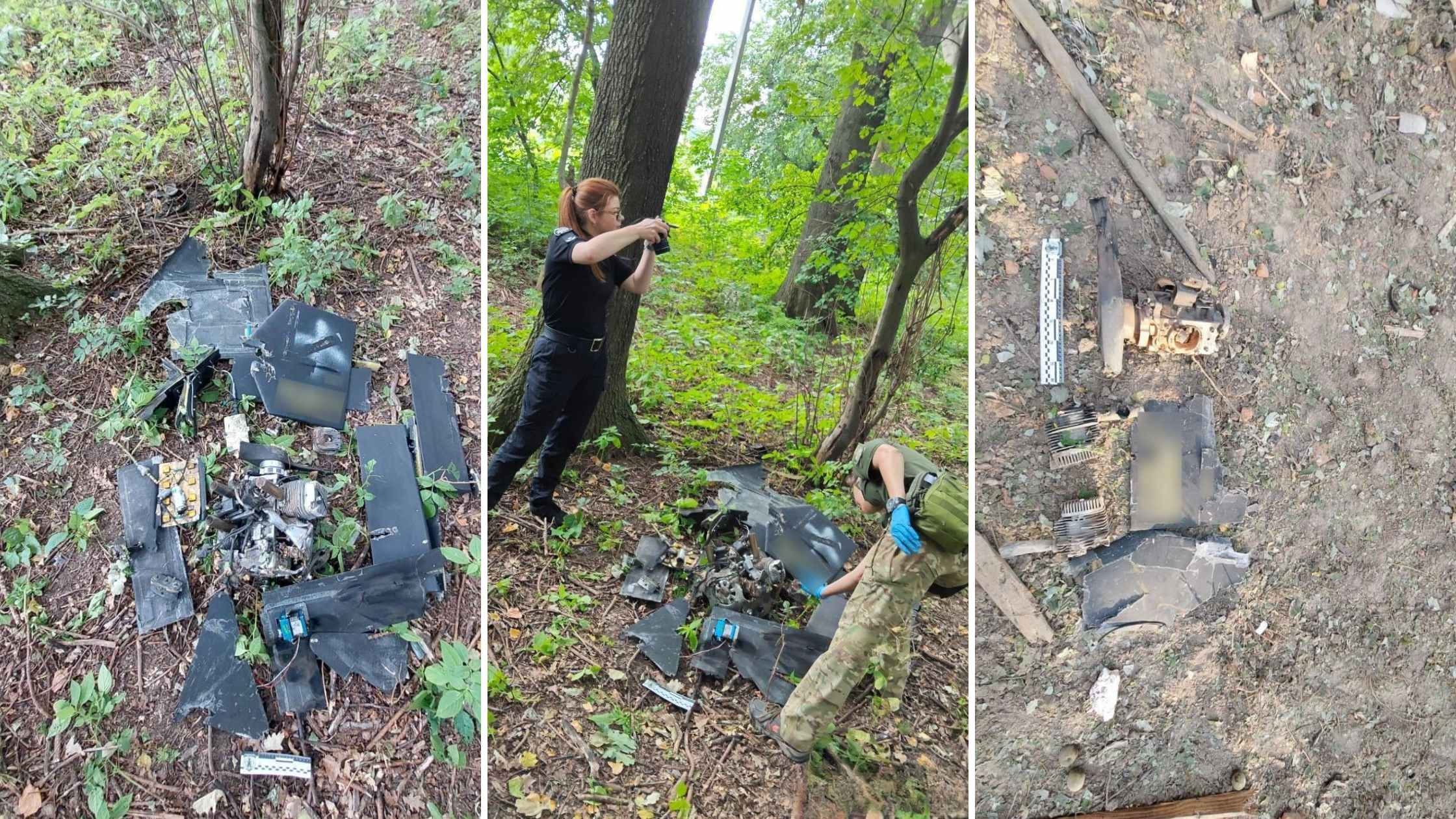 На Вінниччині поліцейські працюють на місцях влучань ворожих шахедів