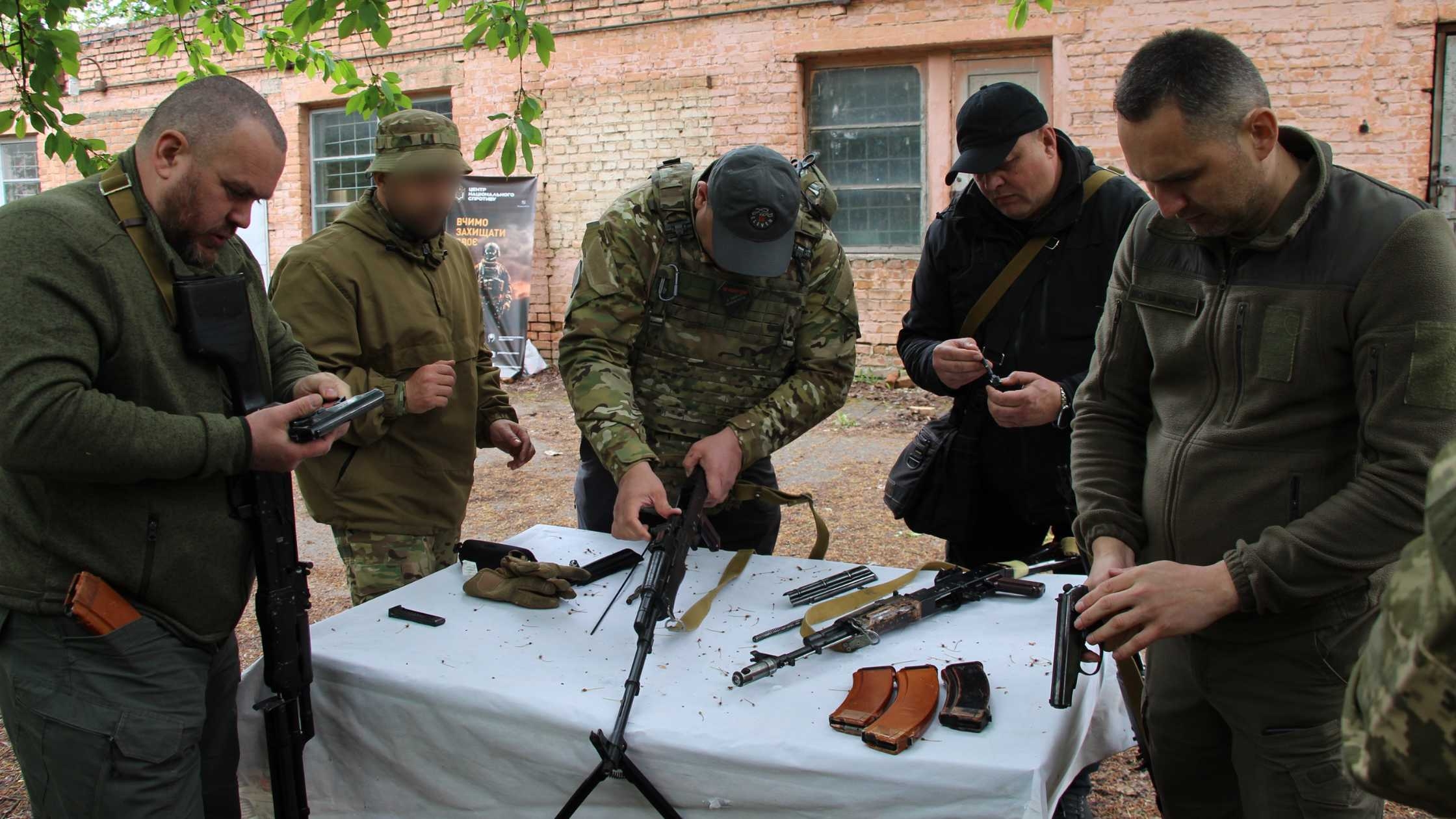 На Вінниччині провели військовий вишкіл на базі обласного Центру національного спротиву