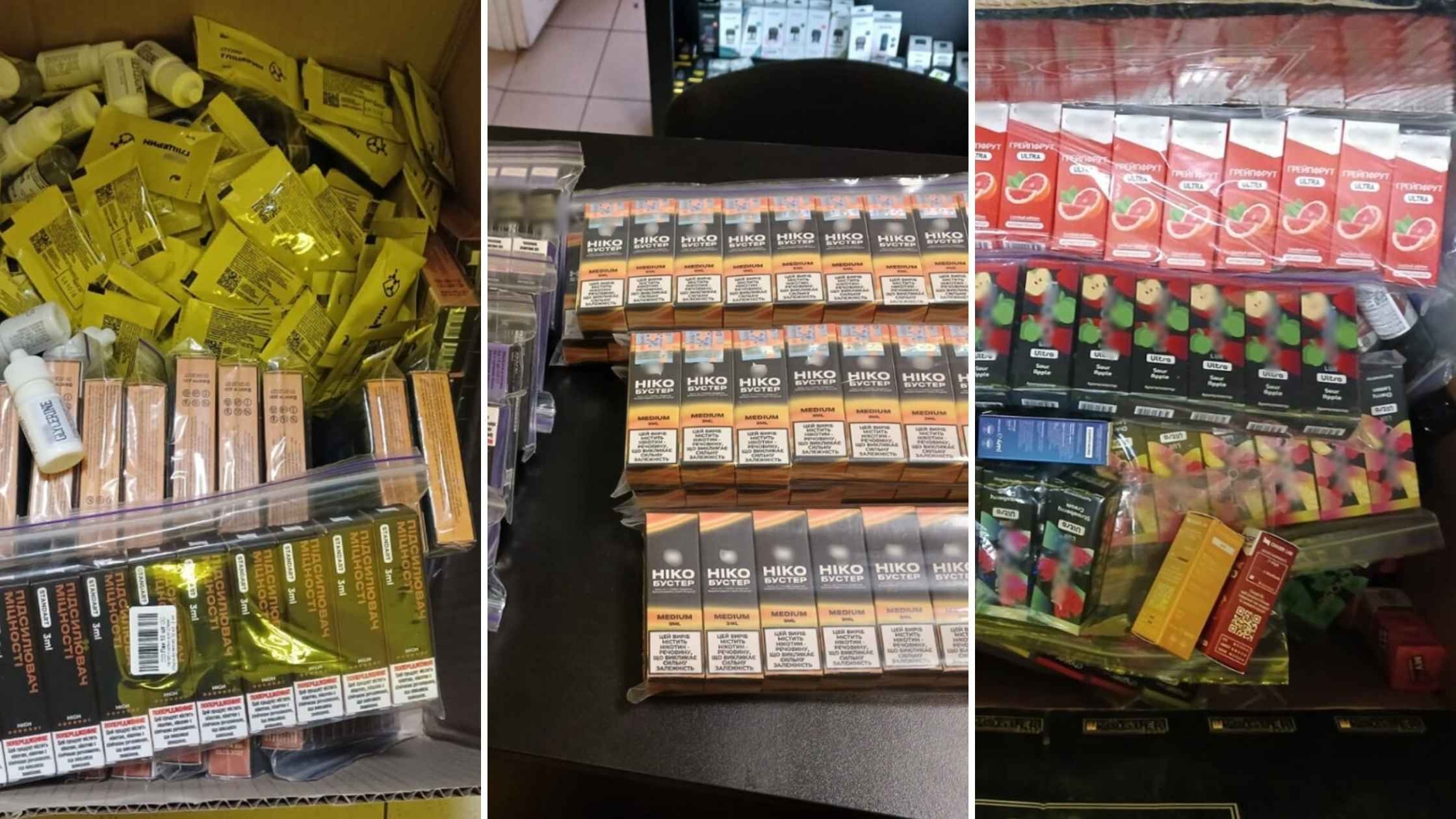 На Вінниччині припинили роботу 15 місць продажу рідин для електронних сигарет