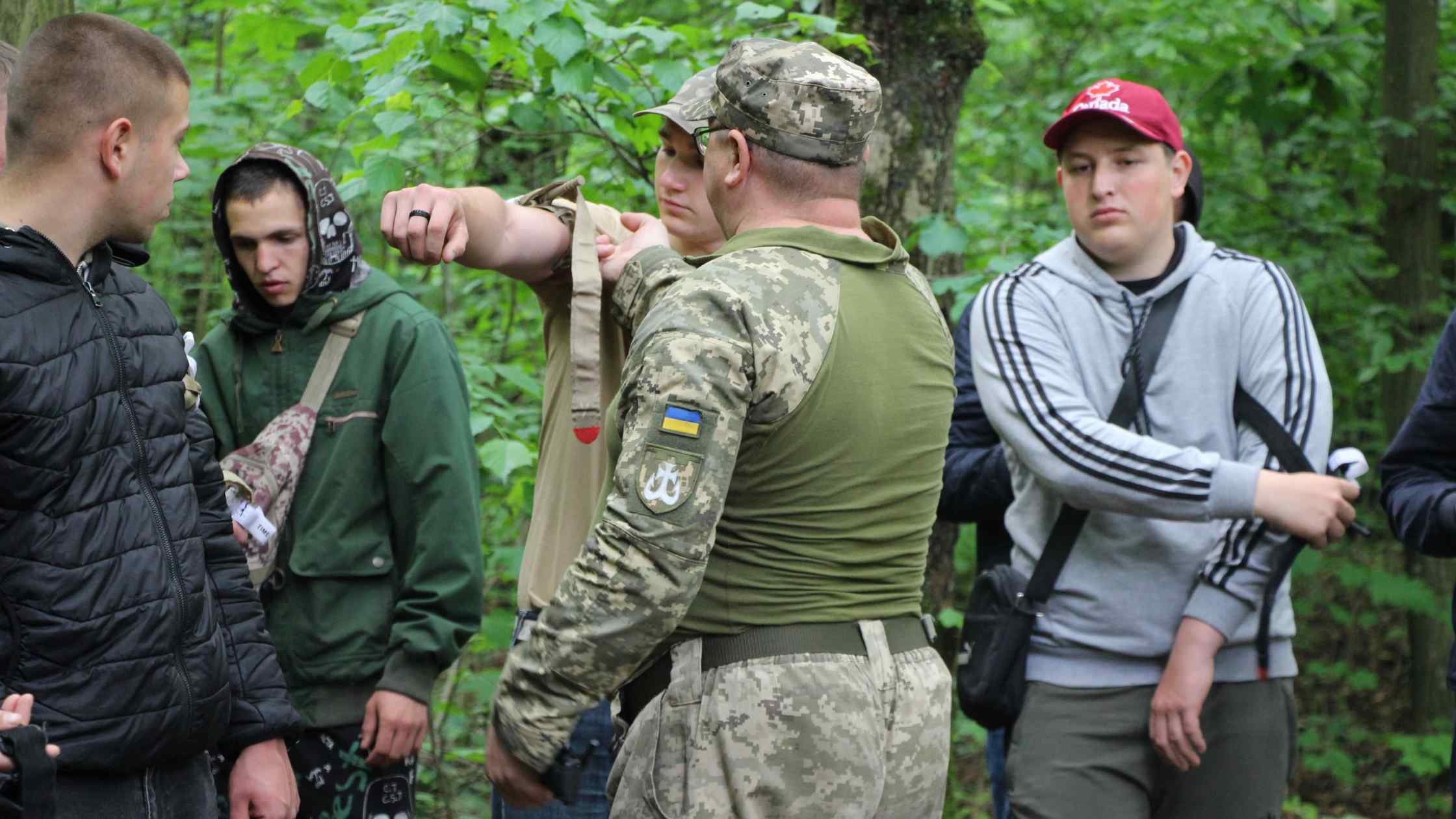 На Вінниччині відбувся черговий військово-патріотичний вишкіл для молоді