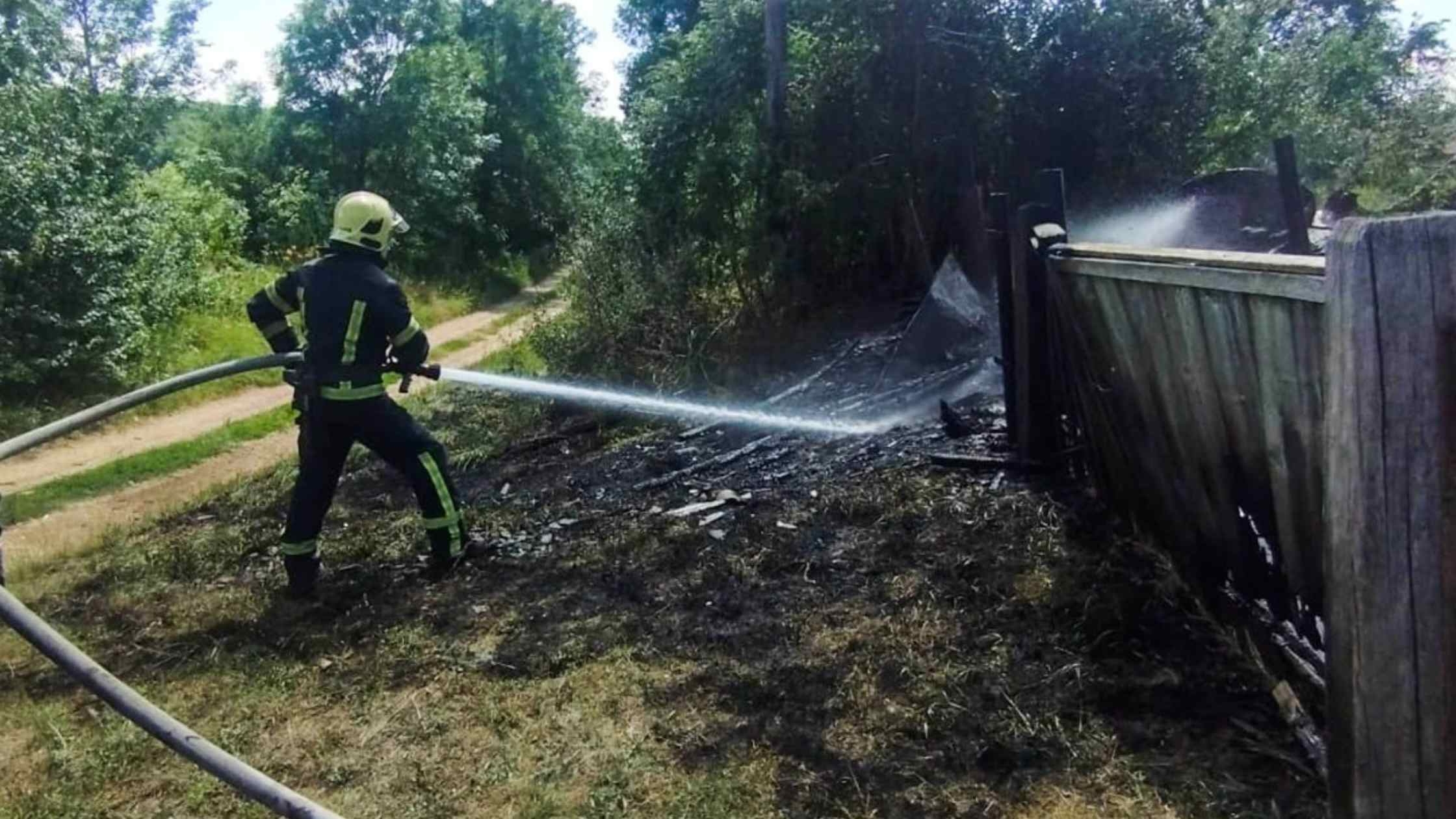 На Вінниччині зафіксували пожежі у чотирьох районах та обласному центрі
