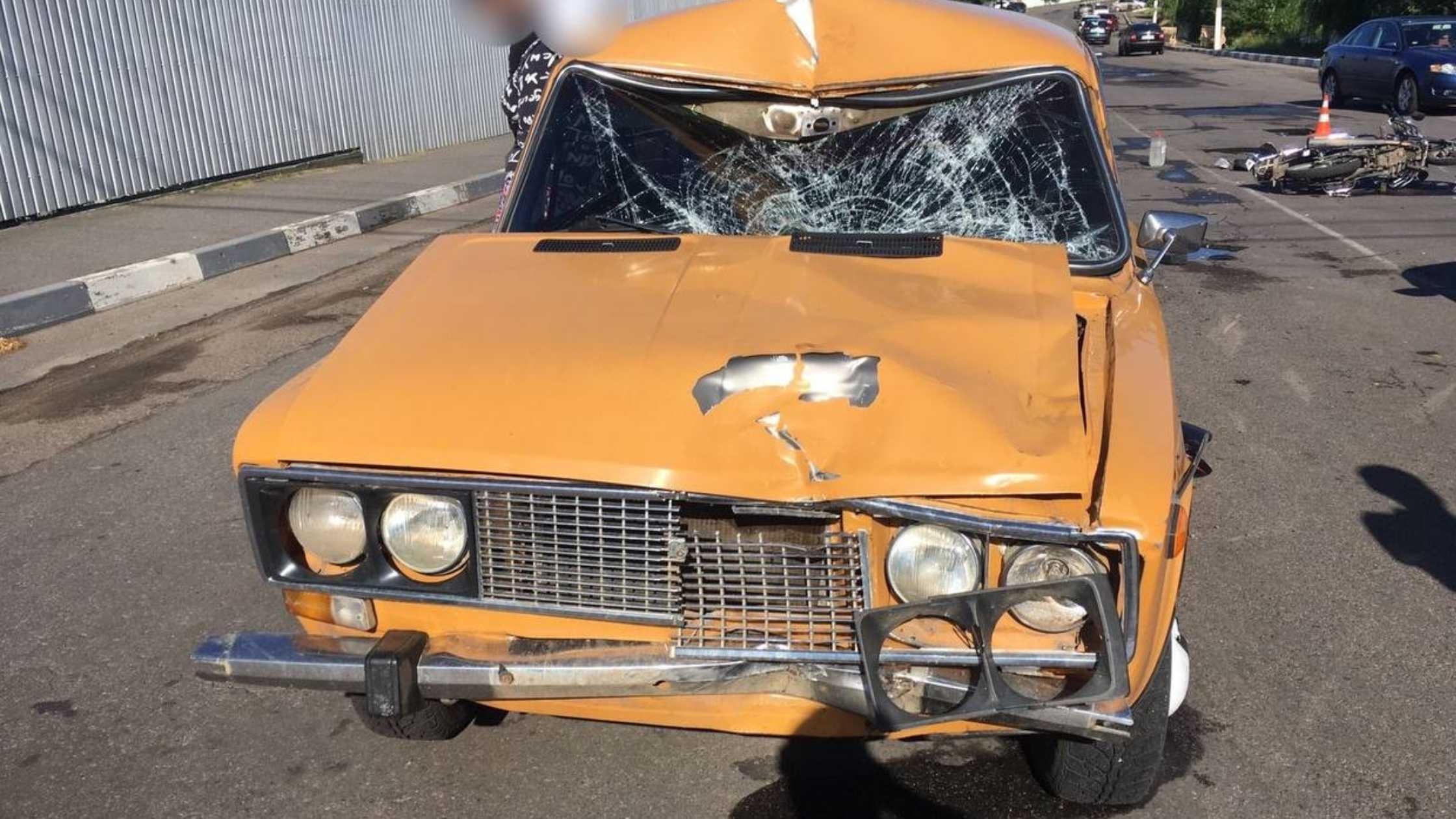 На Вінниччині зафіксували п’ять ДТП за участі мотоциклістів