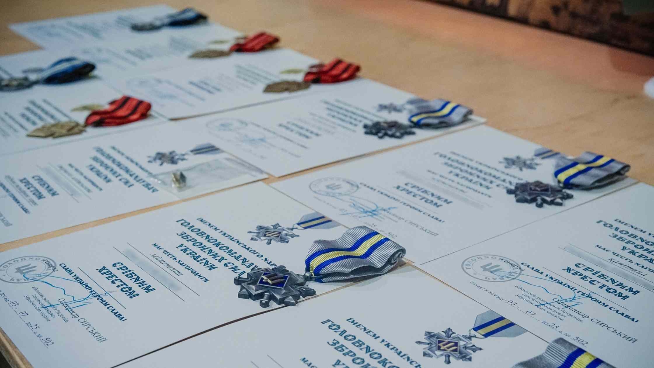 Нагороди отримали вінницькі нацгвардійці, які воюють на Покровському напрямку